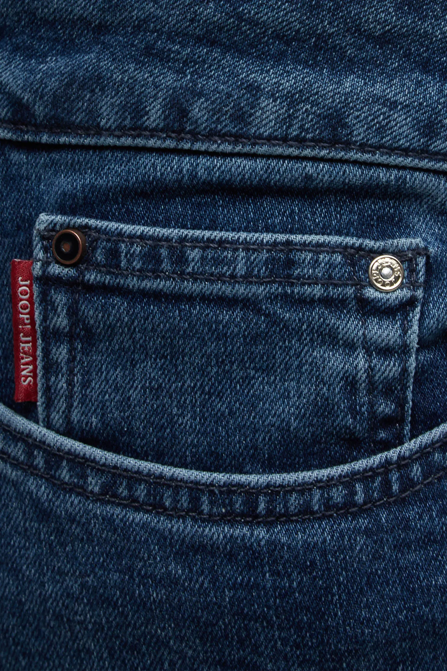 Мужские синие джинсы 4