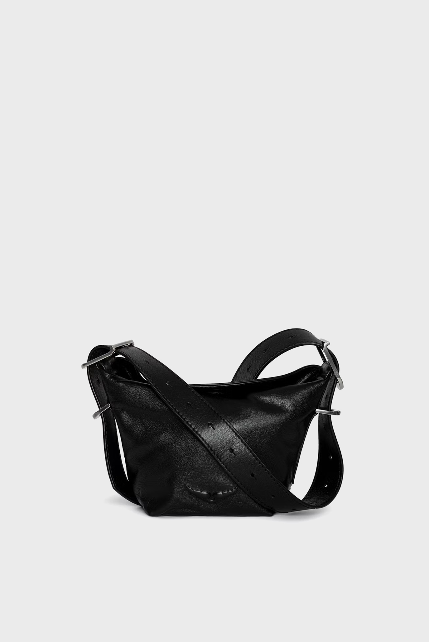 Женская черная кожаная сумка Baby Jane Черный ONESIZE ZADIG&VOLTAIRE LWBA03854_BLACKFW25 Женская черная кожаная сумка Baby Jane Черный ONESIZE ZADIG&VOLTAIRE LWBA03854_BLACKFW25