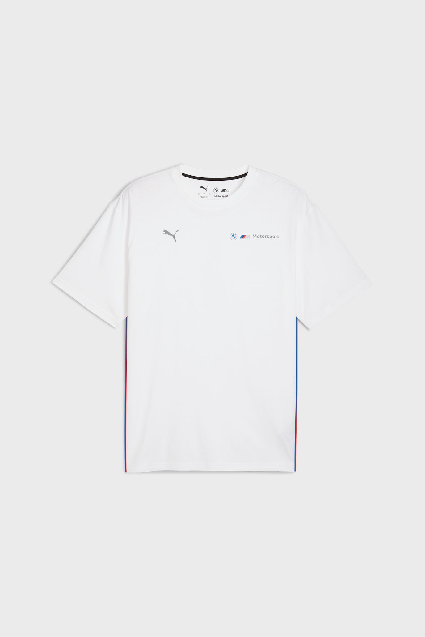 Мужская белая футболка BMW M Motorsport Essentials+ Logo Tee Men 1