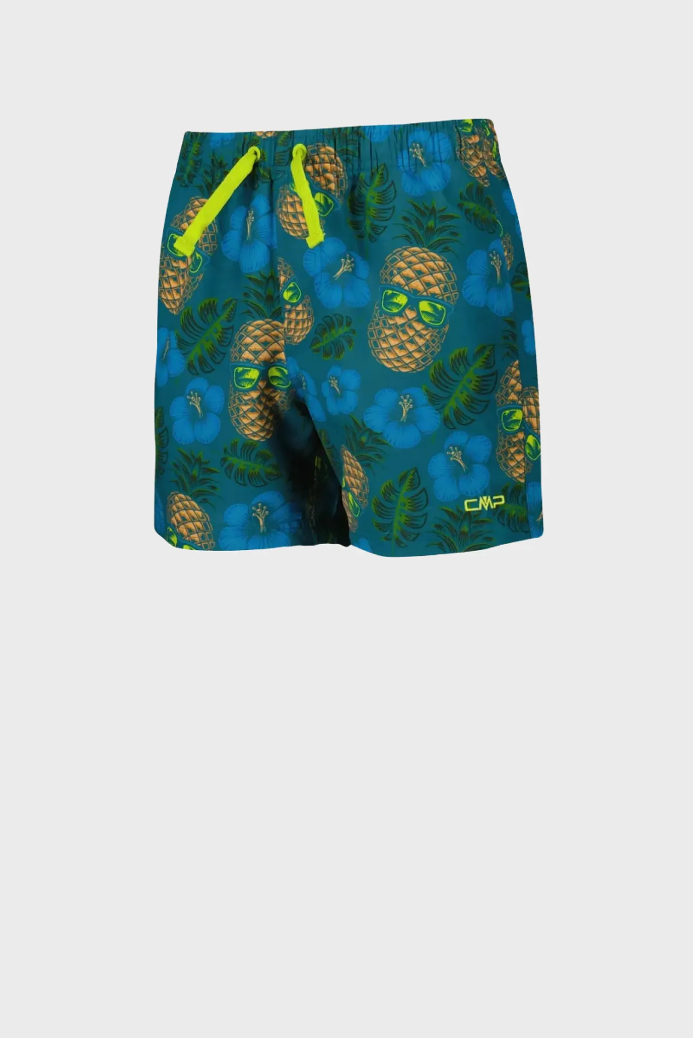 Детские бирюзовые плавательные шорты с узором 3