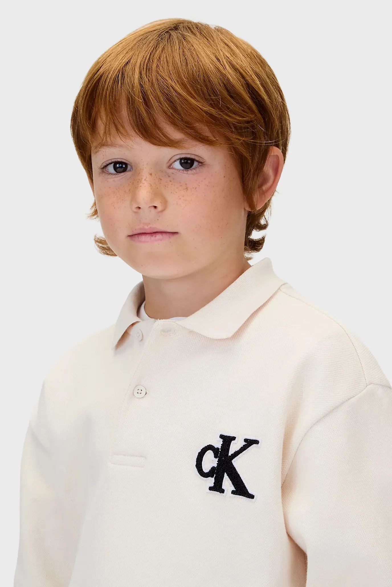 Дитяче біле поло BONDED 4