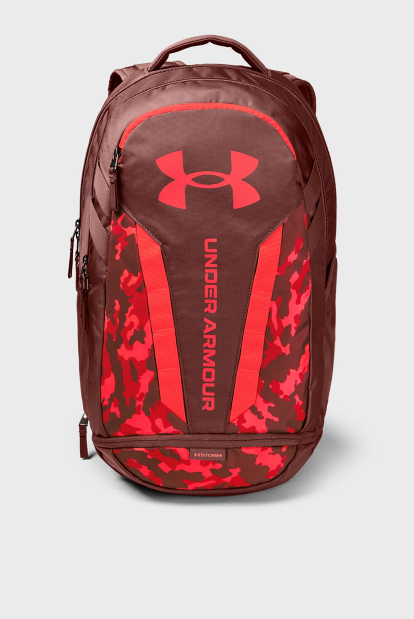 Красный рюкзак UA Hustle 5.0 Backpack 1