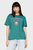 Женская зеленая футболка TJW RLX VARSITY SPORT 3 TEE EXT