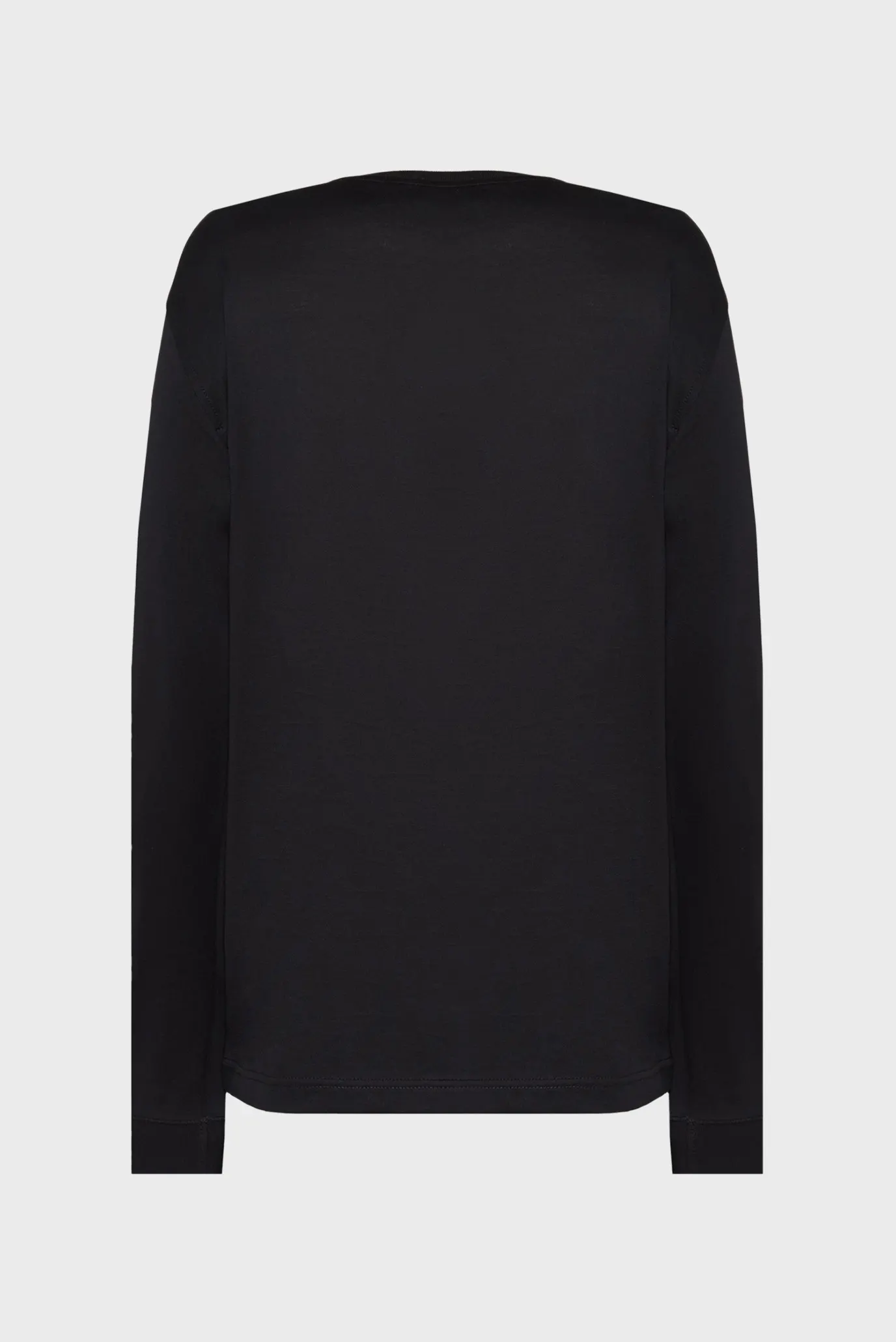 Чоловічий чорний лонгсілв 2