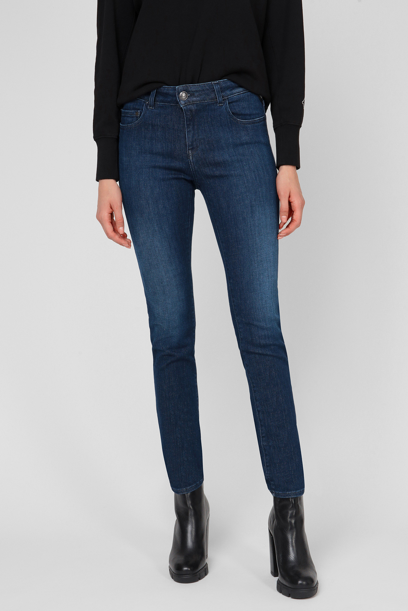 Женские темно-синие джинсы FAABY 1