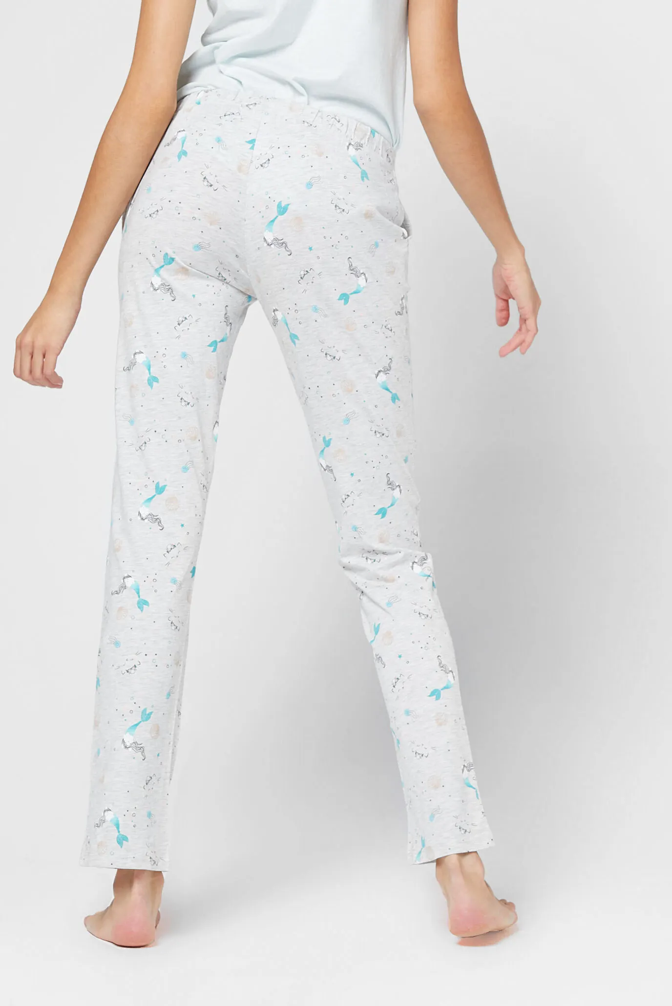 Женские серые брюки MIRTILLE 4