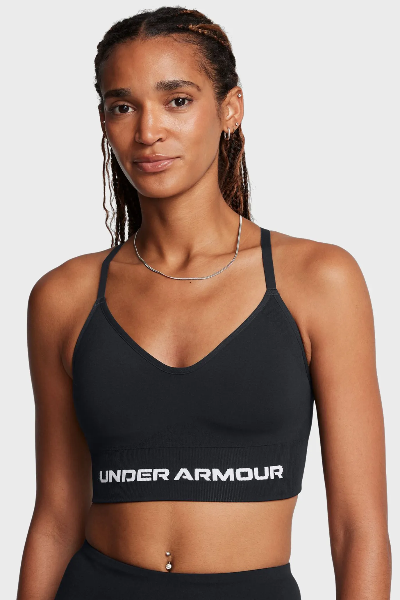 Женский черный топ Vanish Seamless Low Bra 2