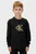 Дитячий чорний джемпер TOWELLING