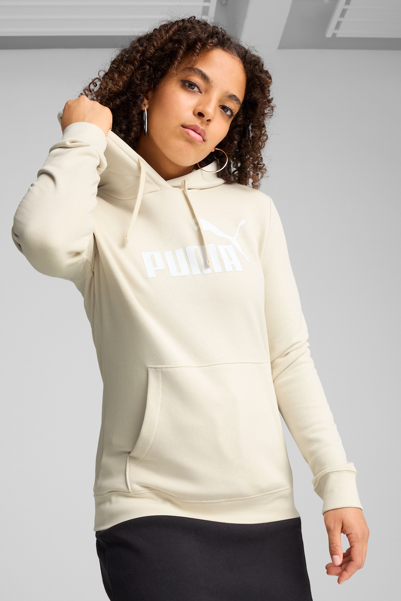 Жіноче біле худі ESS No. 1 Logo Hoodie Women 1