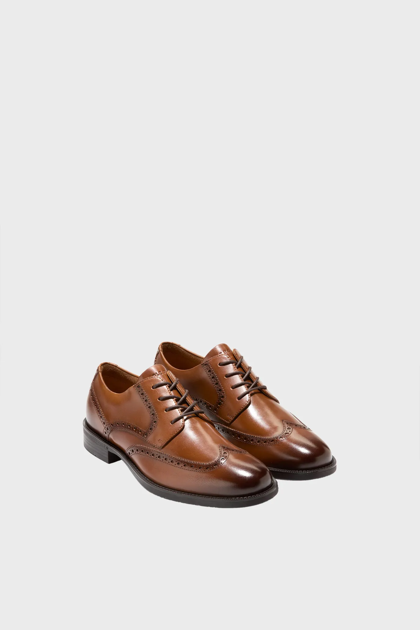 Чоловічі коричневі шкіряні броги Bedford Wingtip Oxford 5