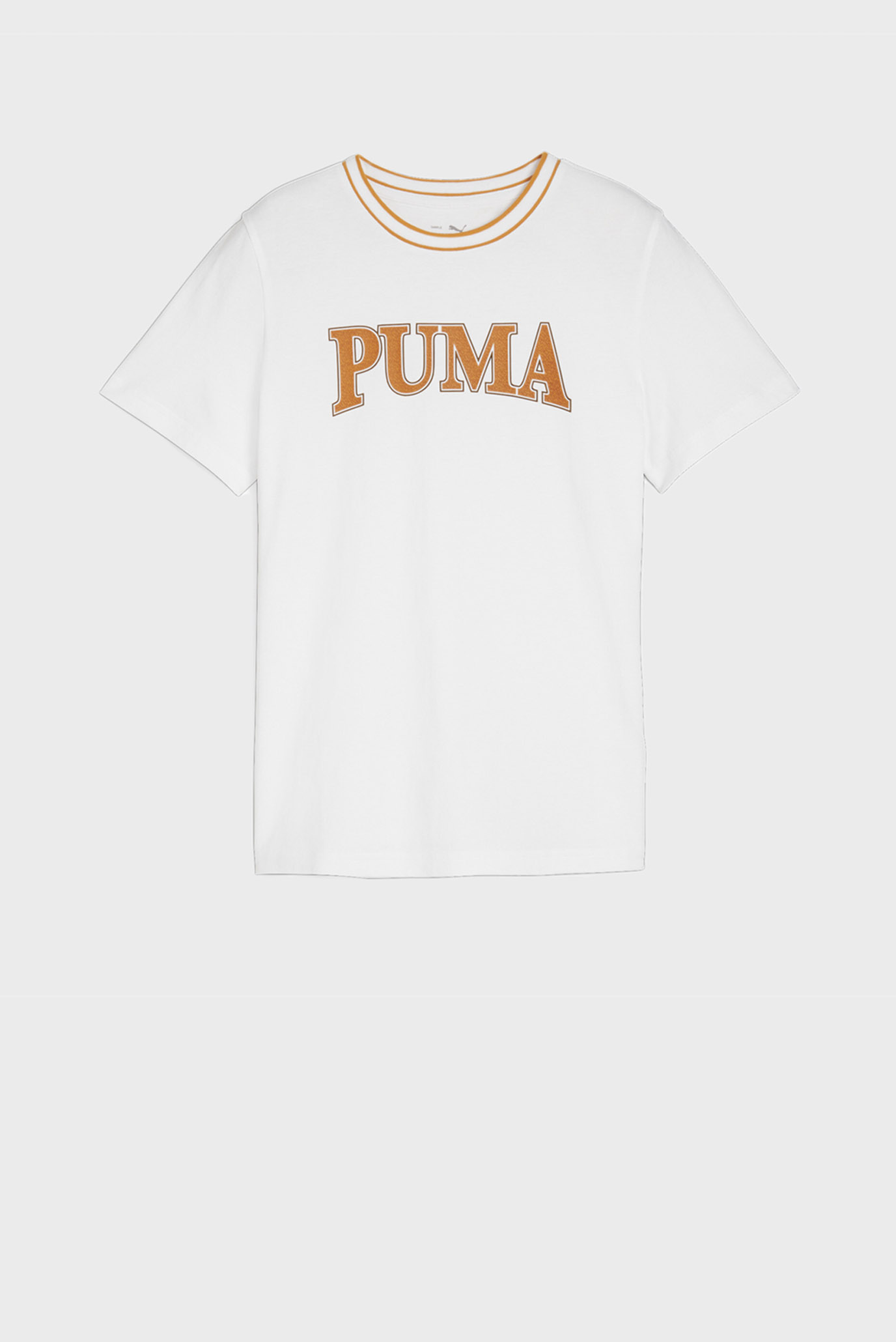 Детская белая футболка PUMA SQUAD Youth Tee 1