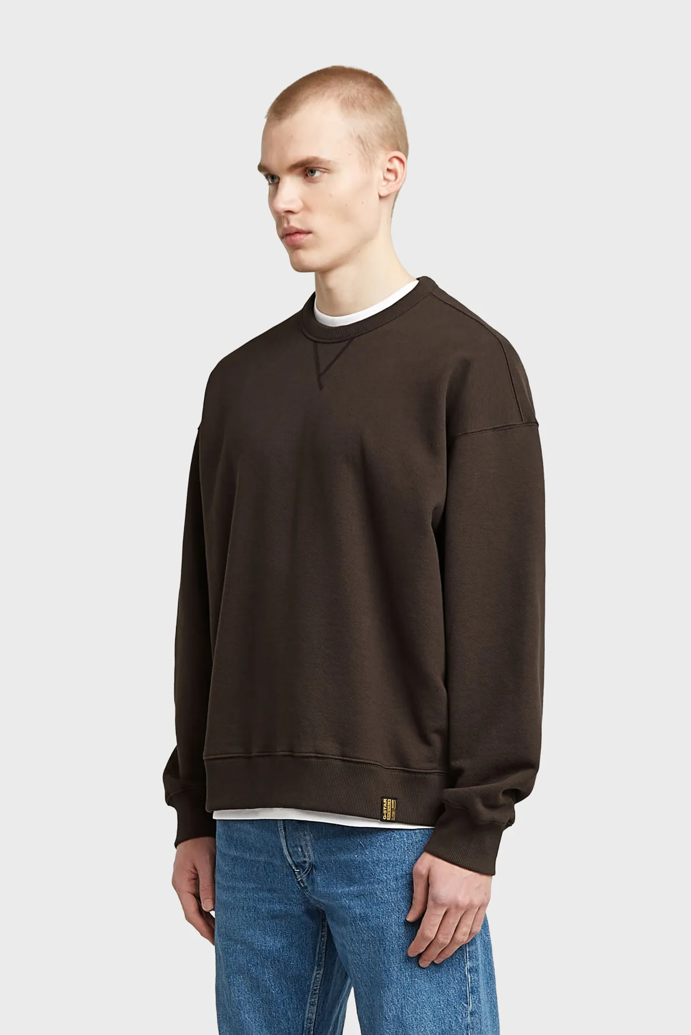 Чоловічий темно-коричневий світшот Essential 3