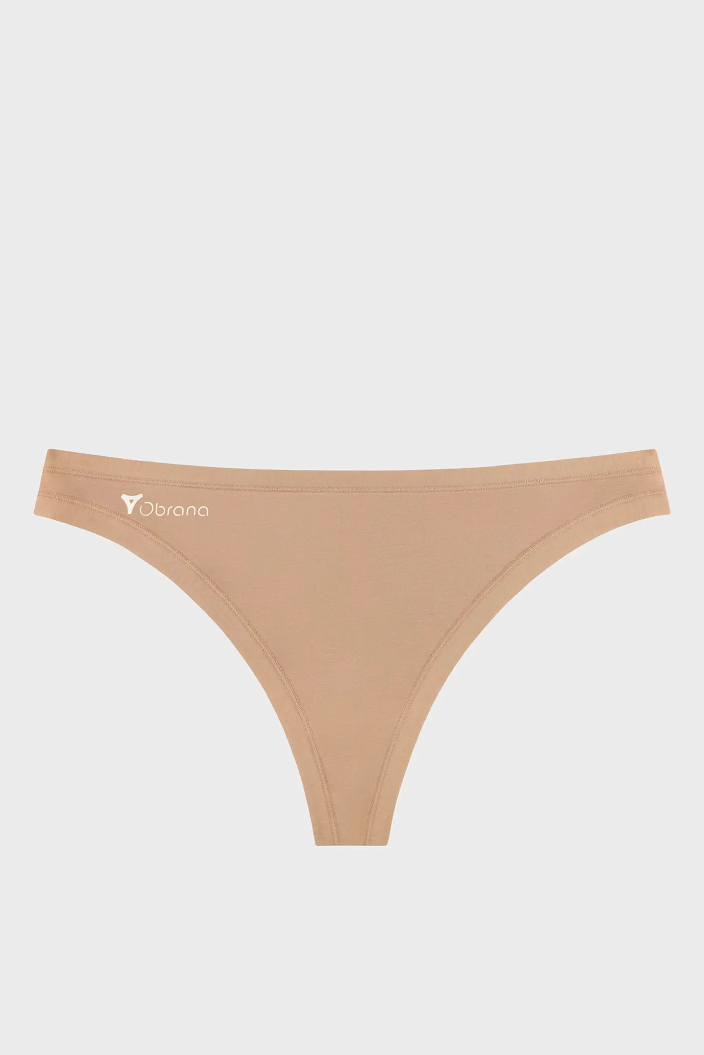 Жіночі бежеві трусики Obrana 1