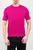 Мужская розовая футболка