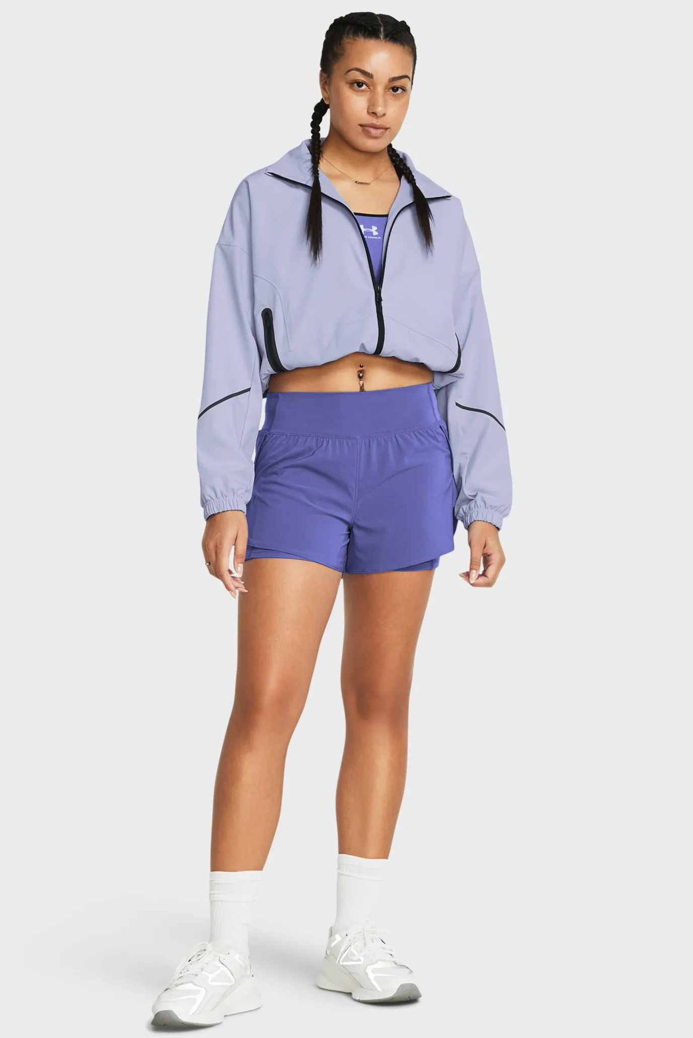 Жіночі фіолетові шорти Flex Woven 2-in-1 Short 3