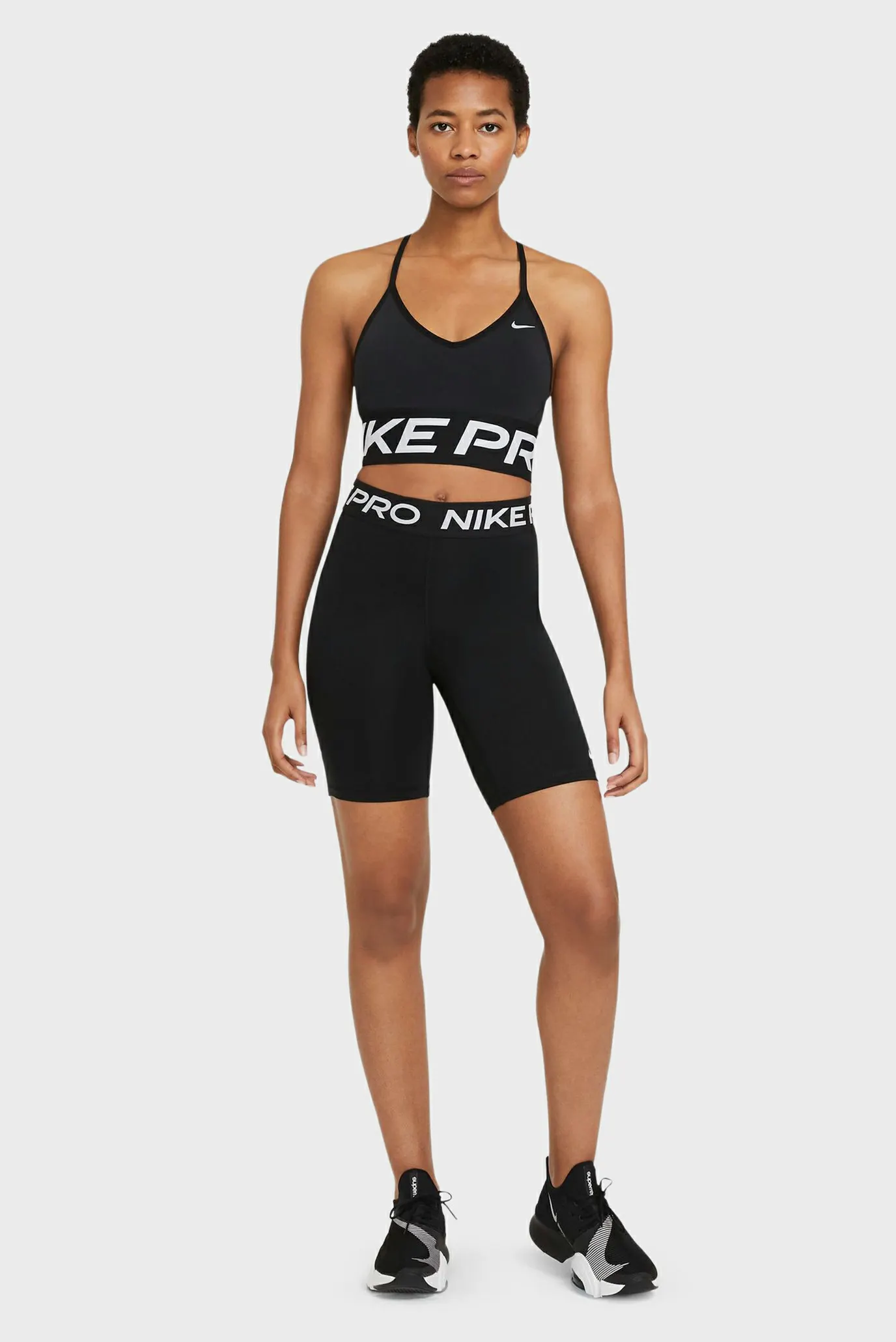 Жіночі чорні велосипедки W NP 365 SHORT 8IN 2