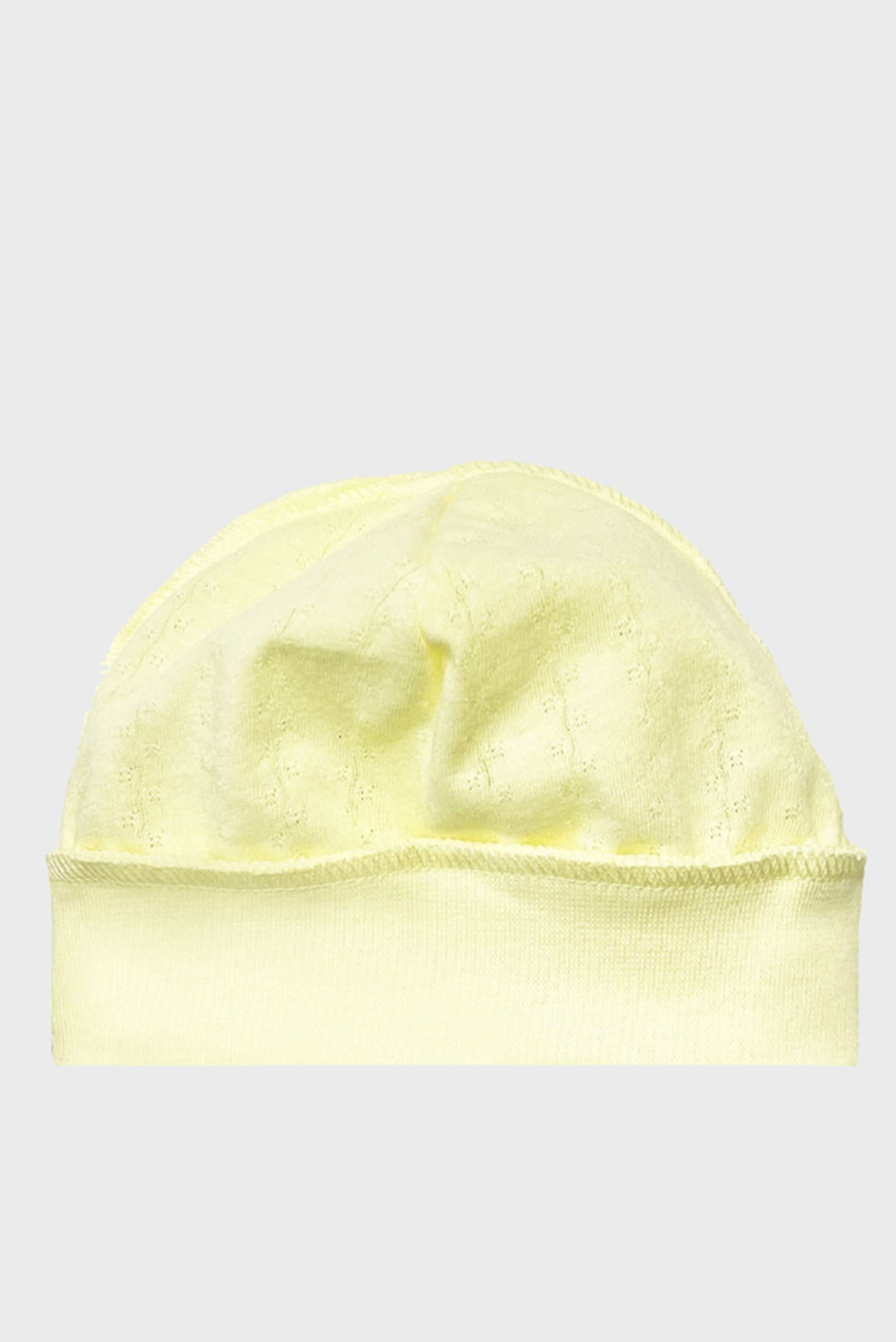 Детская желтая шапка 1