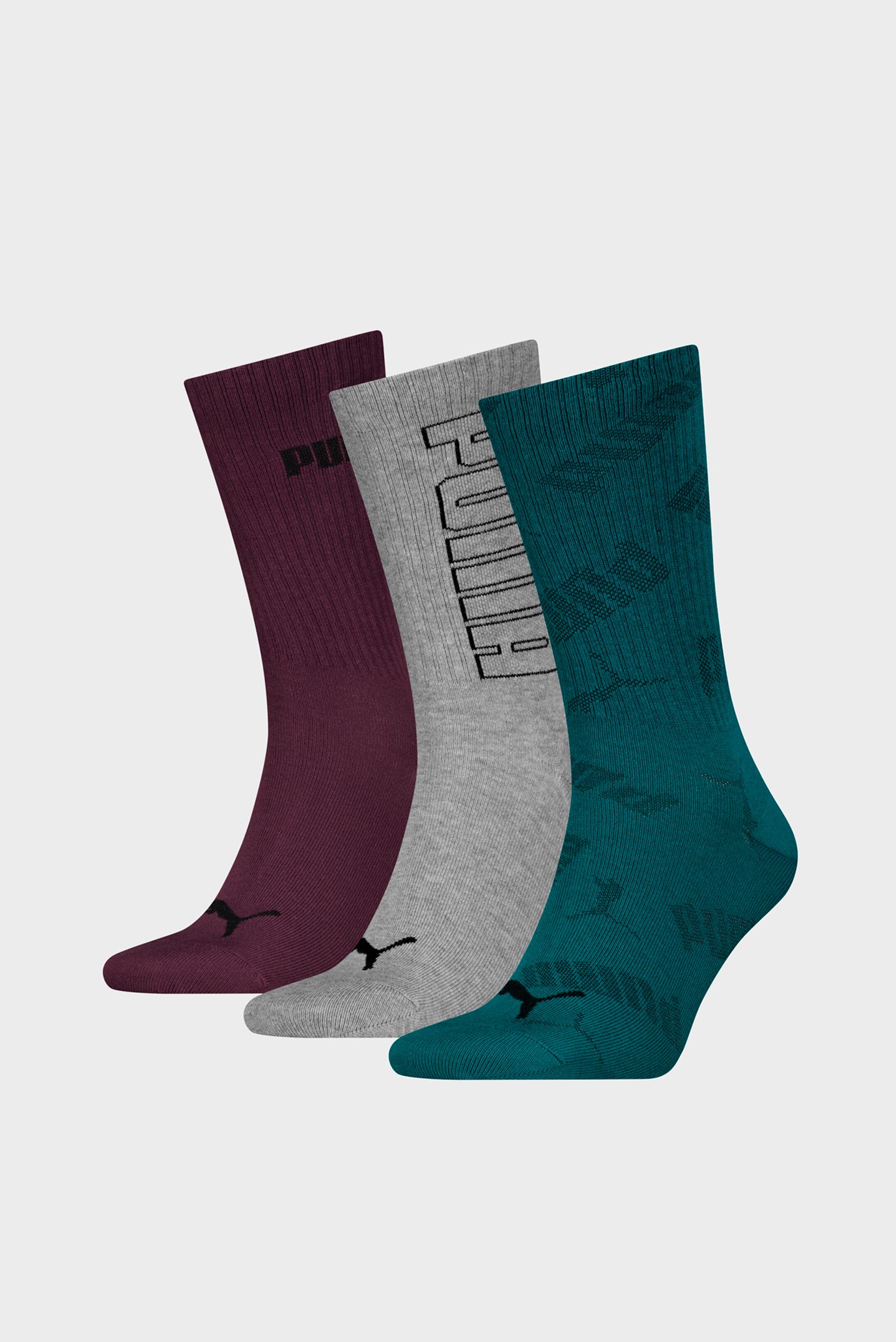 Носки (3 пары) PUMA Unisex Crew Socks 1