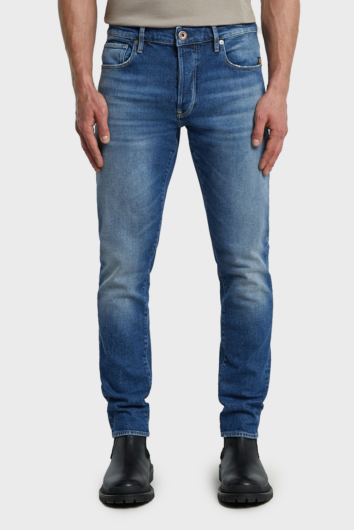 Мужские синие джинсы 3301 Slim Синий 33-32 G-Star RAW 51001,E106 Мужские синие джинсы 3301 Slim Синий 33-32 G-Star RAW 51001,E106