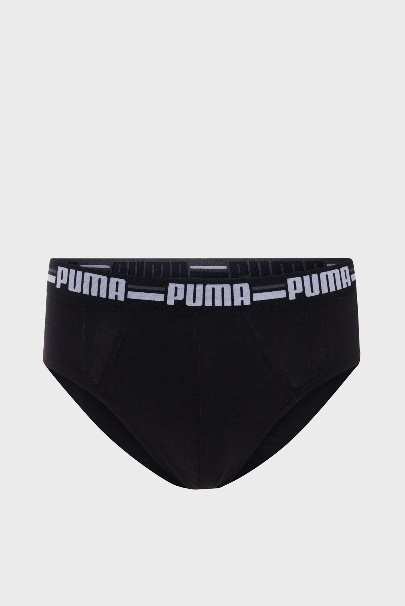 Чоловічі чорні бріфи (3 шт) PUMA Basic Men's Brief 3 Pack 1