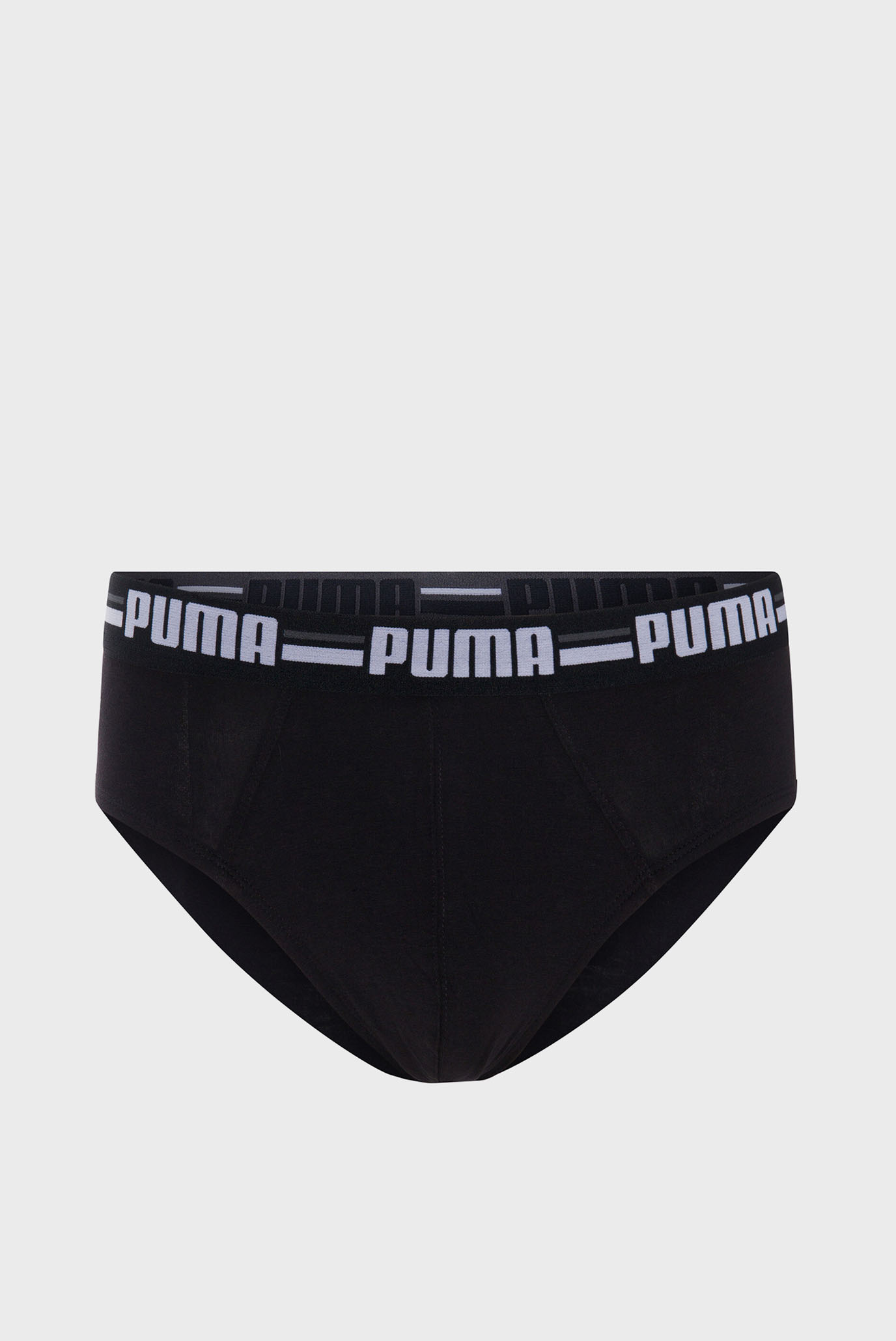 Мужские черные брифы (3 шт) PUMA Basic Men's Brief 3 Pack 1