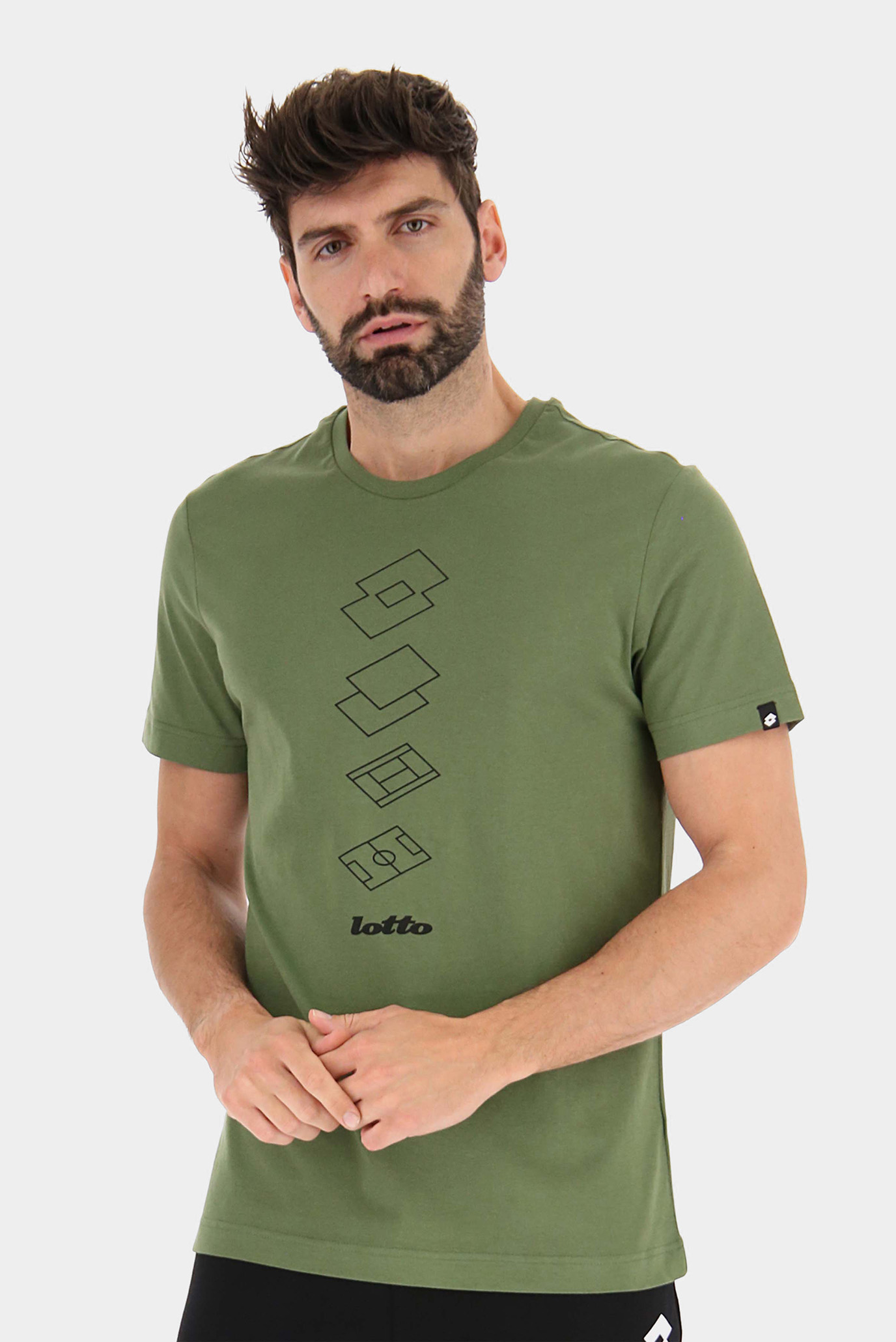 Мужская зеленая футболка TEE ORIGINS 1