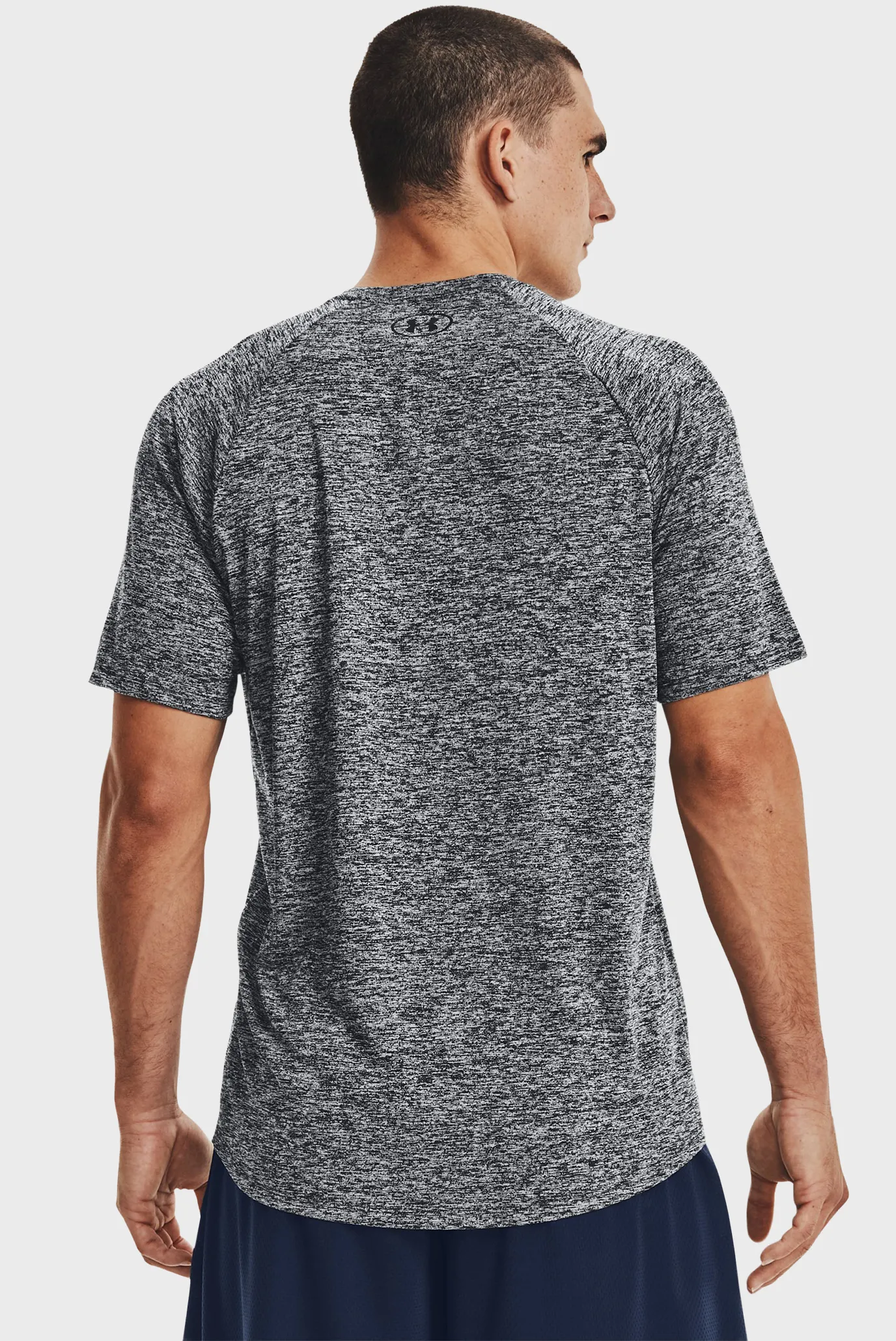 Чоловіча темно-сіра футболка UA Tech 2.0 SS Tee 3