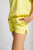 Женские желтые шорты
