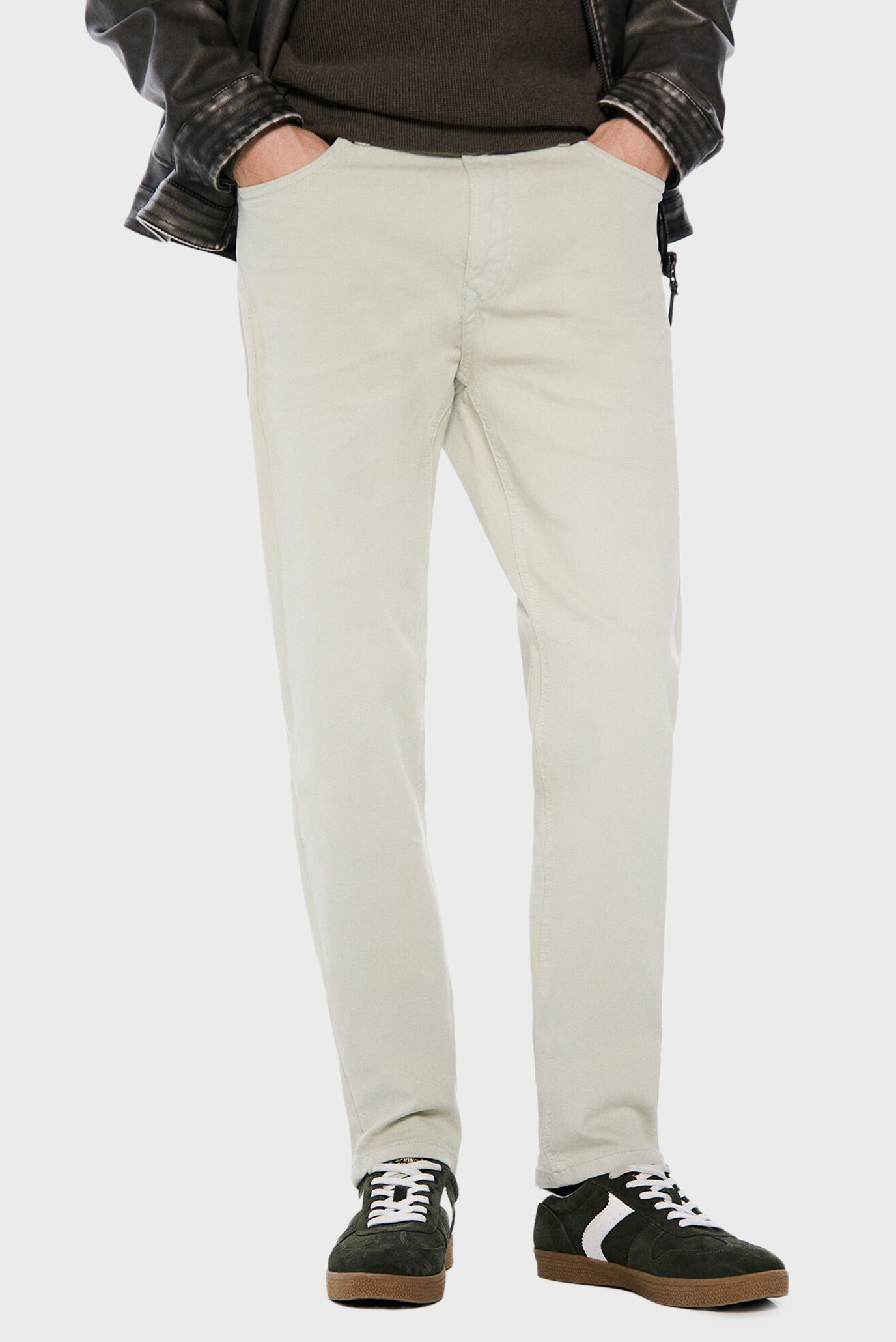 Мужские белые брюки Slim fit Белый 30 SPRINGFIELD 399331 Мужские белые брюки Slim fit Белый 30 SPRINGFIELD 399331