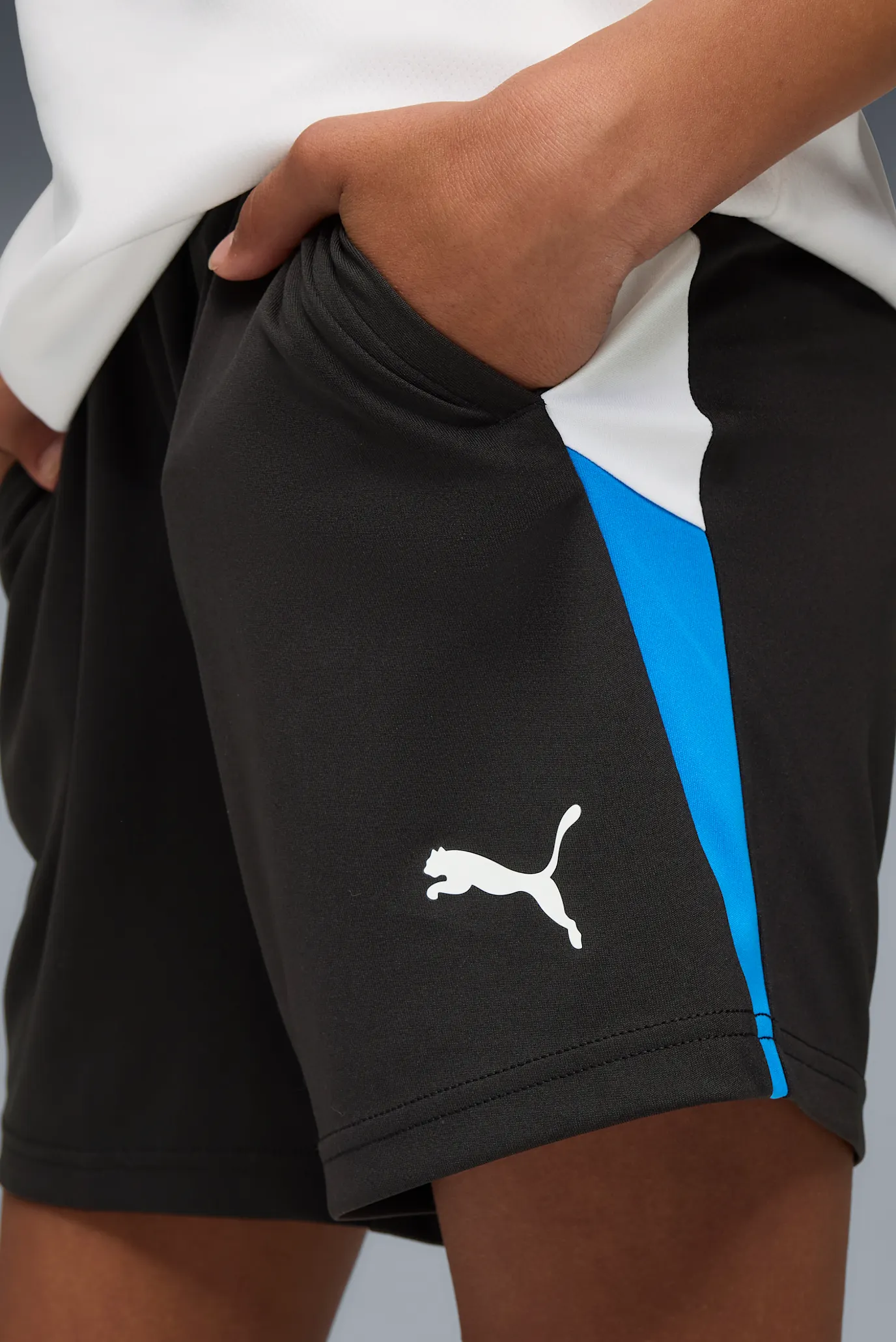 Детские черные шорты individualFINAL Training Shorts Youth 4