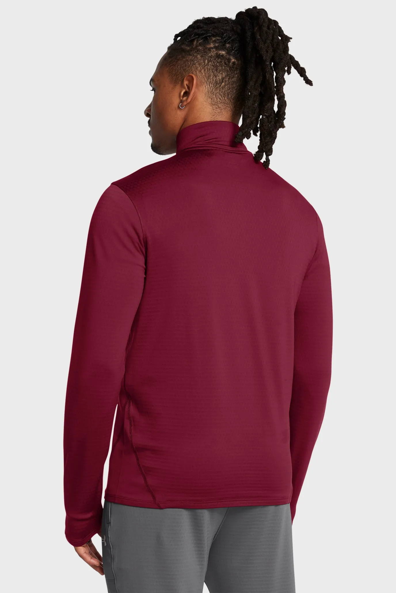 Чоловіча бордова спортивна кофта UA Vanish CW 1/4 Zip 2