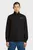 Мужской черный лонгслив Checquard tweeter half zip
