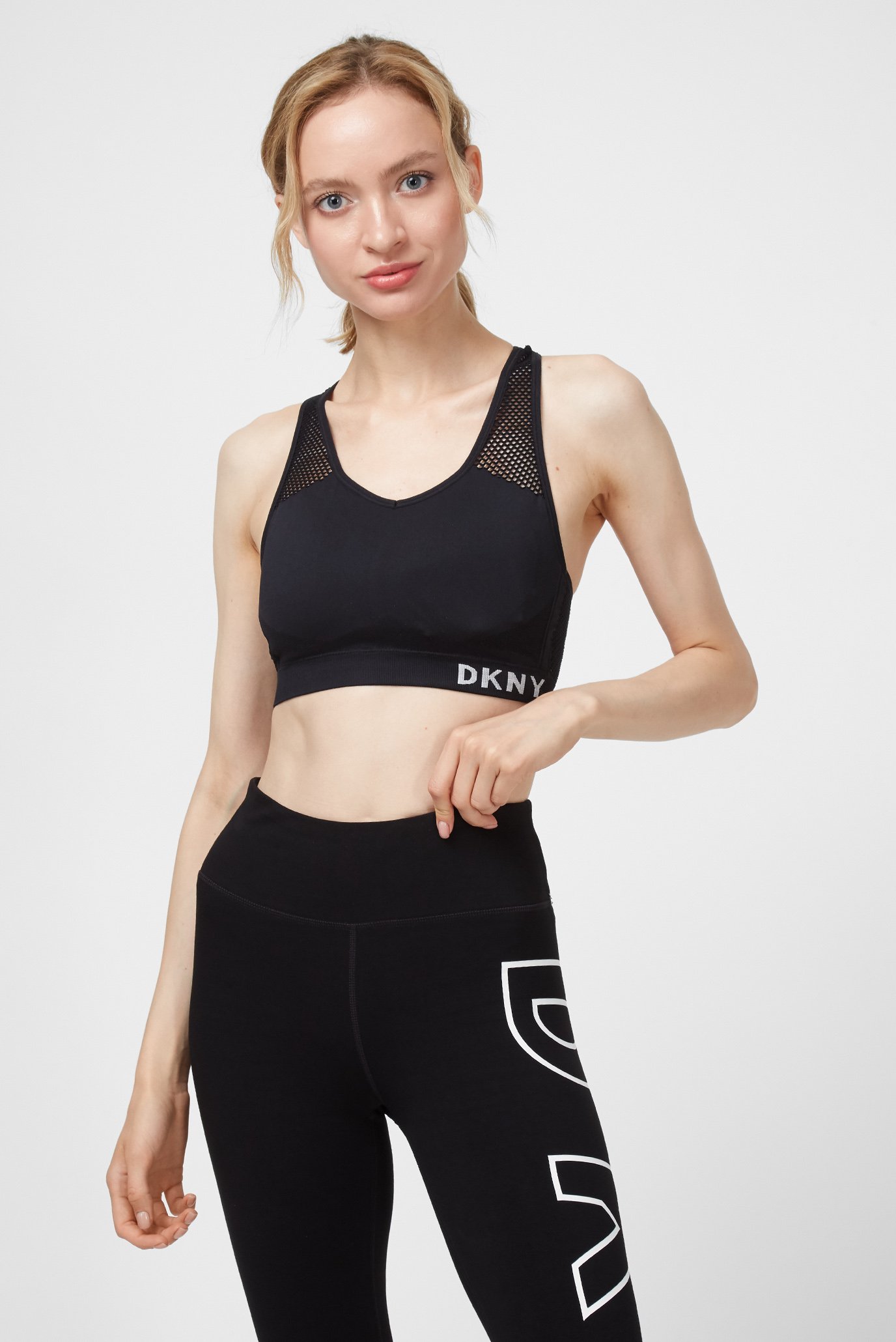 Женский черный топ Черный S DKNY DP8T5945 Женский черный топ Черный S DKNY DP8T5945