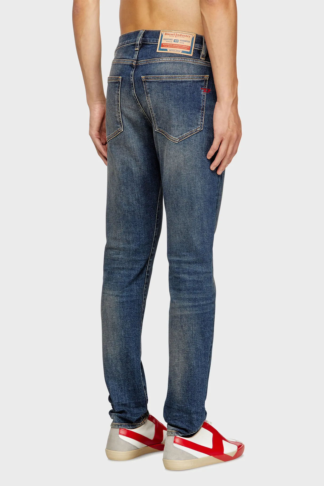 Мужские темно-синие джинсы 2019 D-STRUKT 3