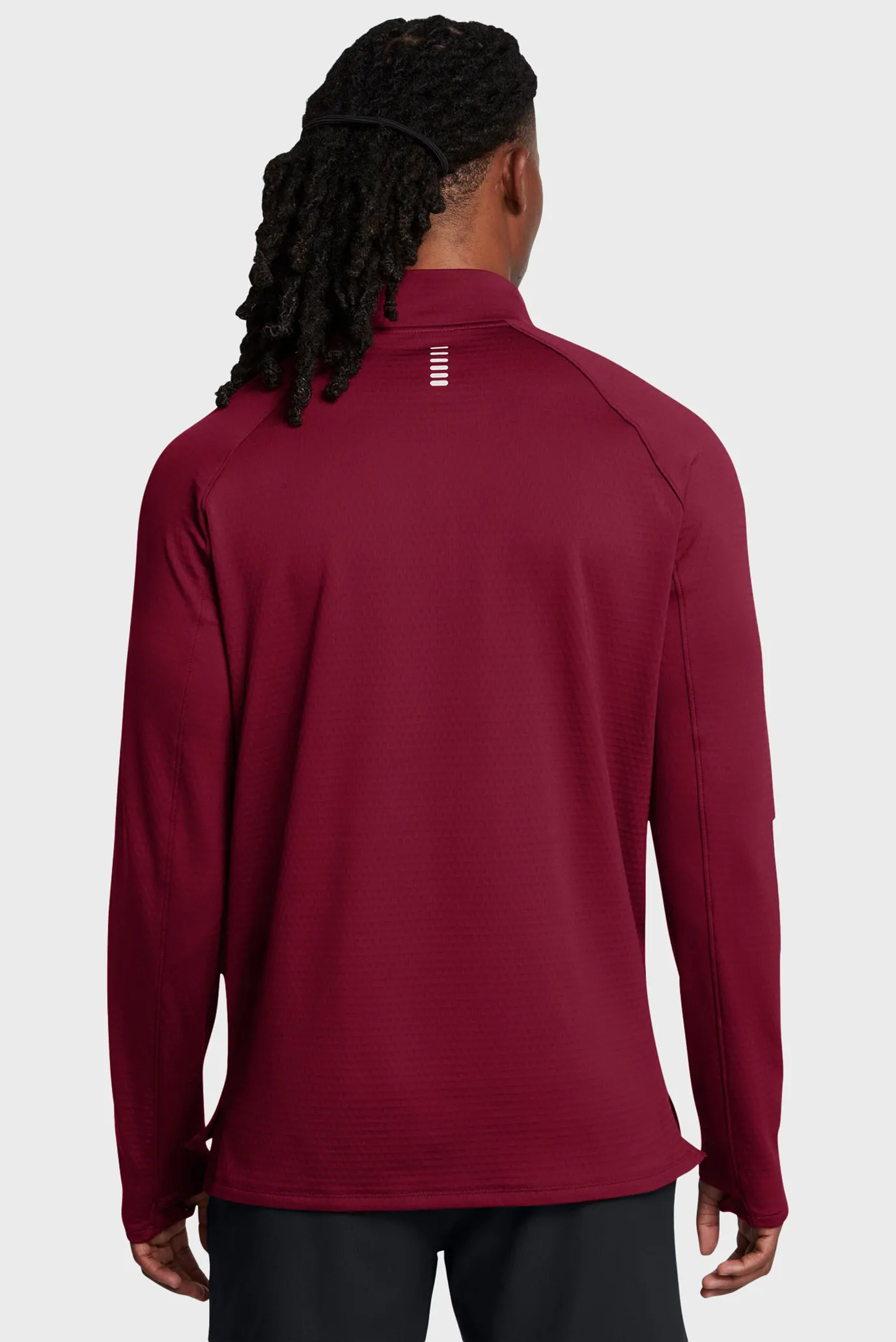 Чоловіча бордова спортивна кофта UA LAUNCH ELITE CW HALF ZIP 2