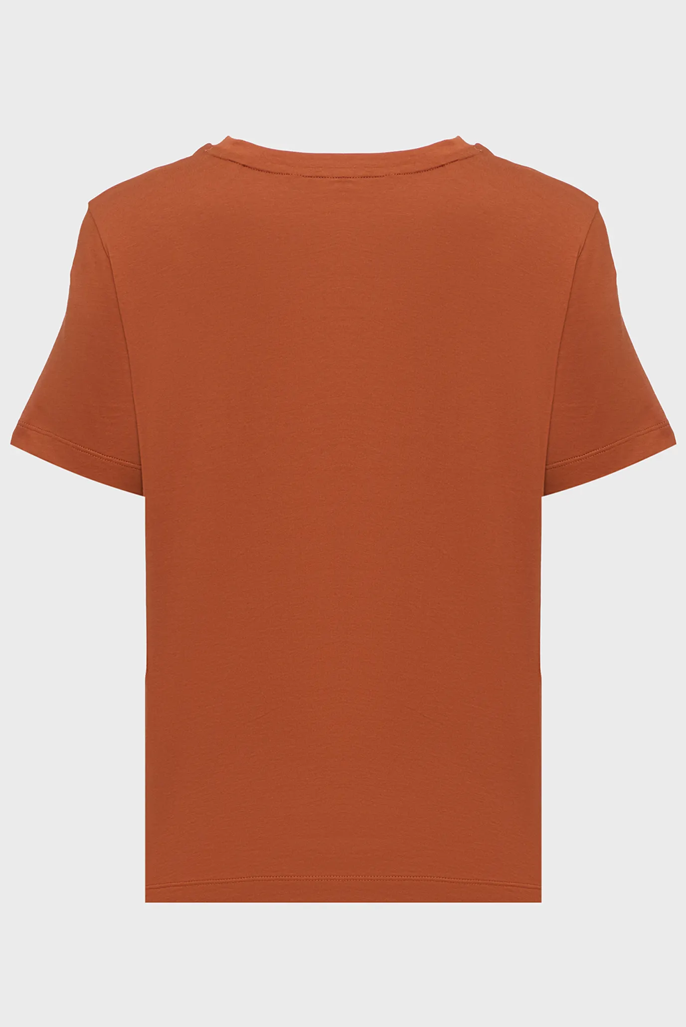 Женская рыжая футболка REG SHIELD 2