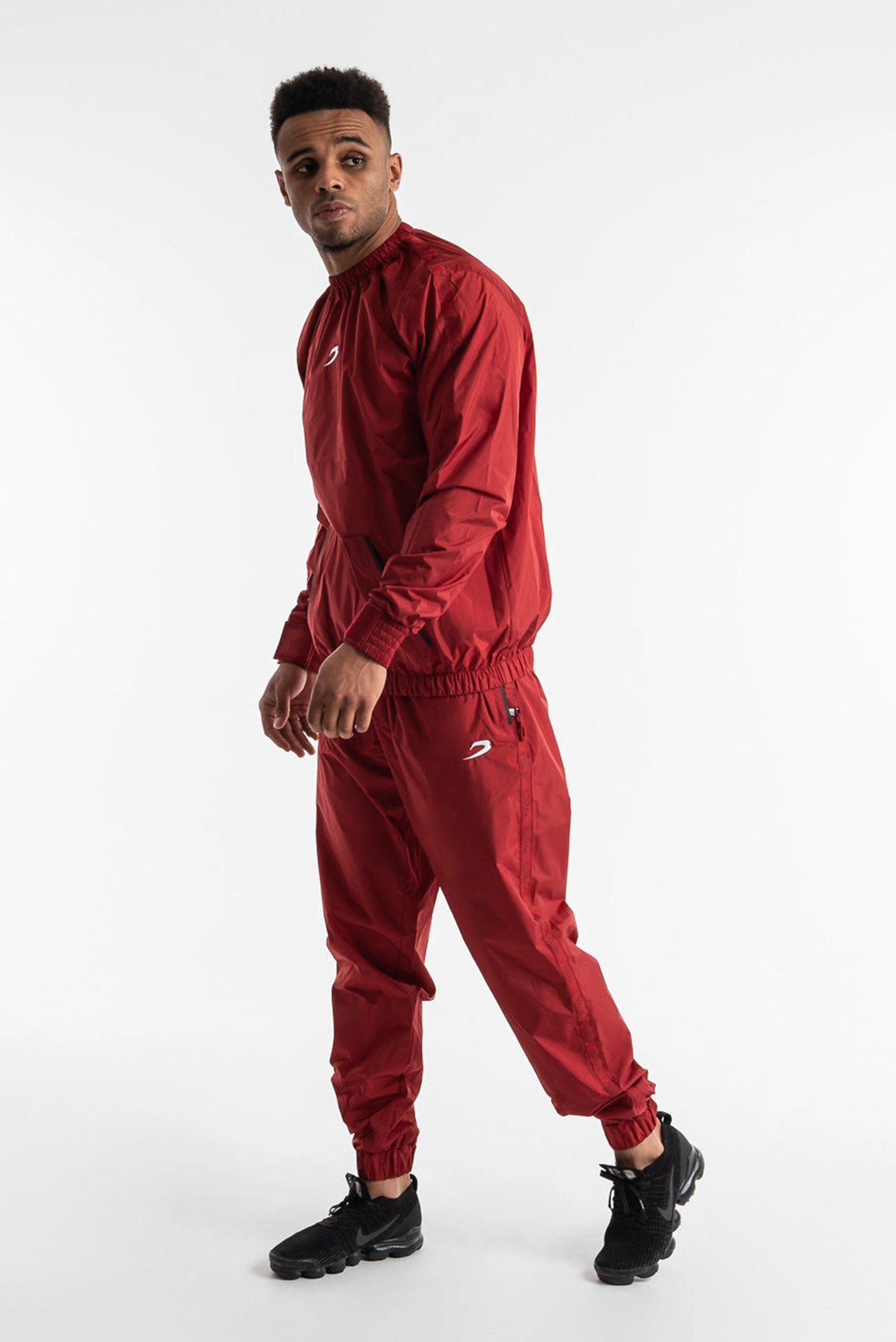 Чоловічий червоний спортивний костюм (світшот, штани) Hagler 2.0 1