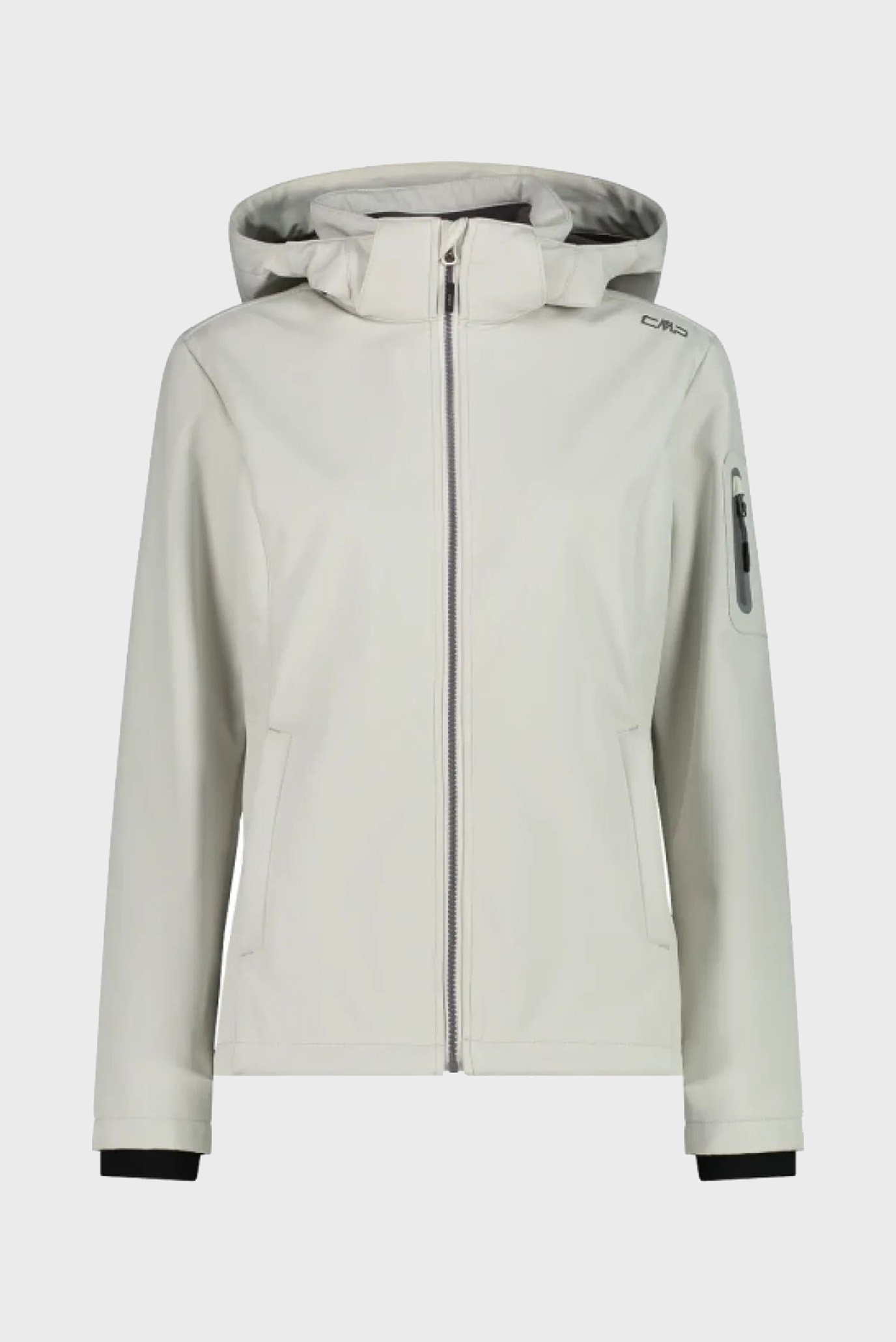 Женская белая куртка ZIP HOOD Белый XS CMP 39A5006-A238 Женская белая куртка ZIP HOOD Белый XS CMP 39A5006-A238
