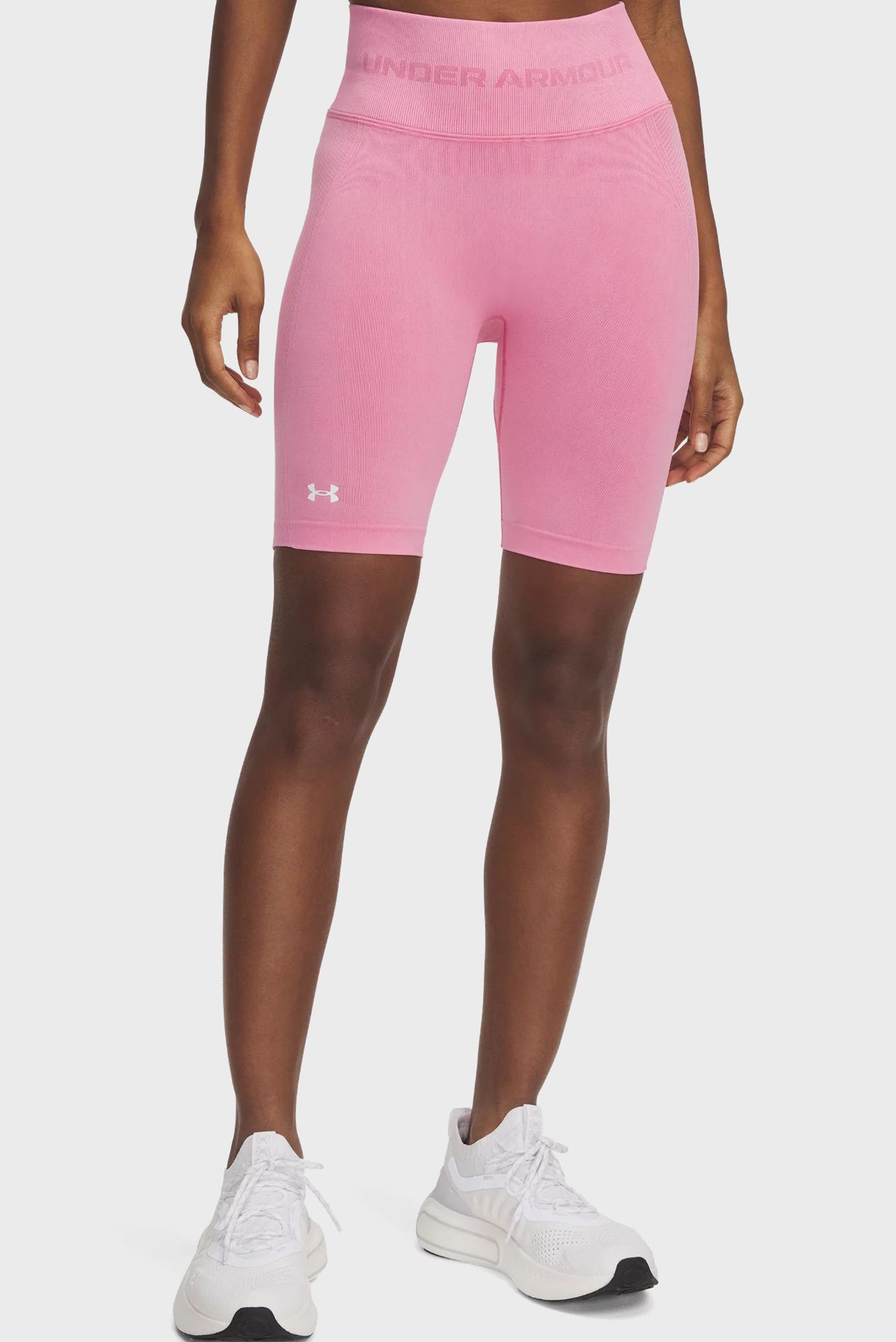 Женские розовые велосипедки Vanish Seamless Washed Short Розовый M Under Armour 1388115-681 Женские розовые велосипедки Vanish Seamless Washed Short Розовый M Under Armour 1388115-681