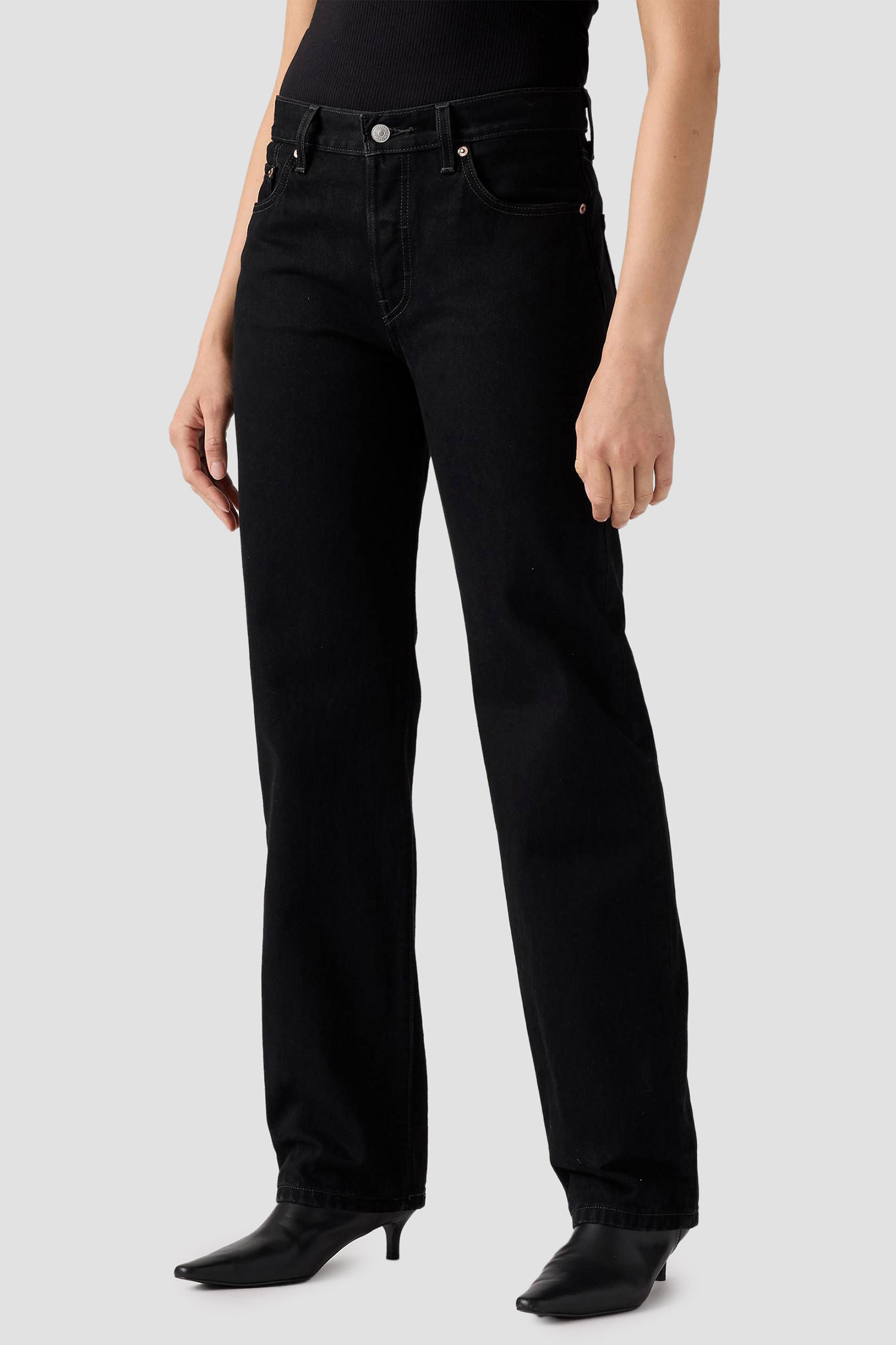 Женские черные джинсы 501® Черный 28-34 Levi’s® A1959;0035 Женские черные джинсы 501® Черный 28-34 Levi’s® A1959;0035
