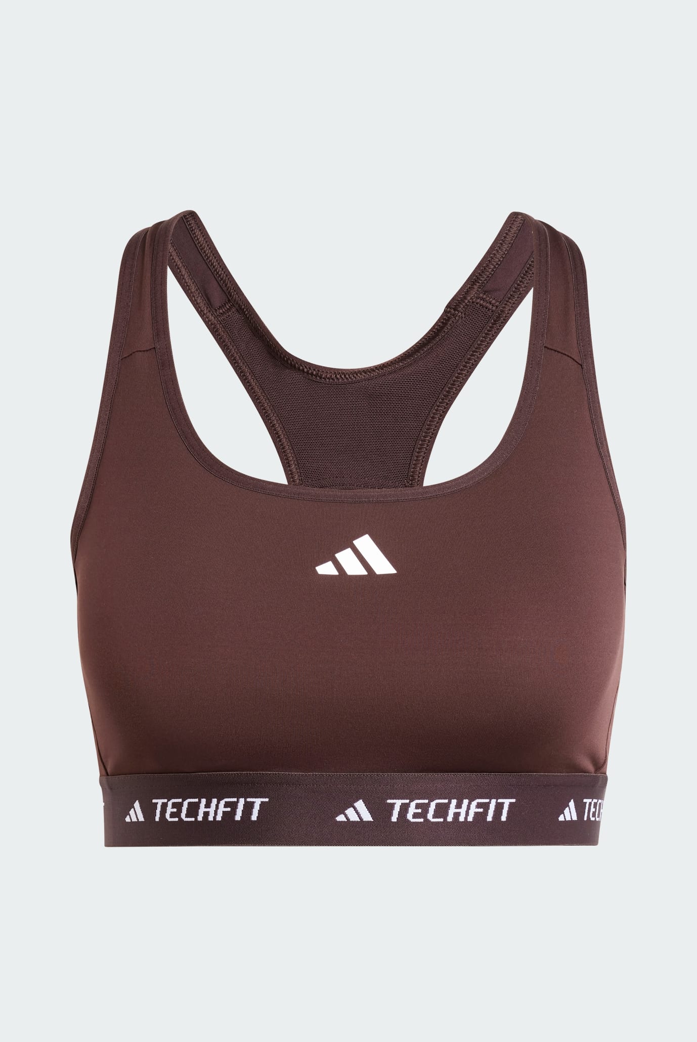 Женский коричневый топ Techfit Medium-Support 1