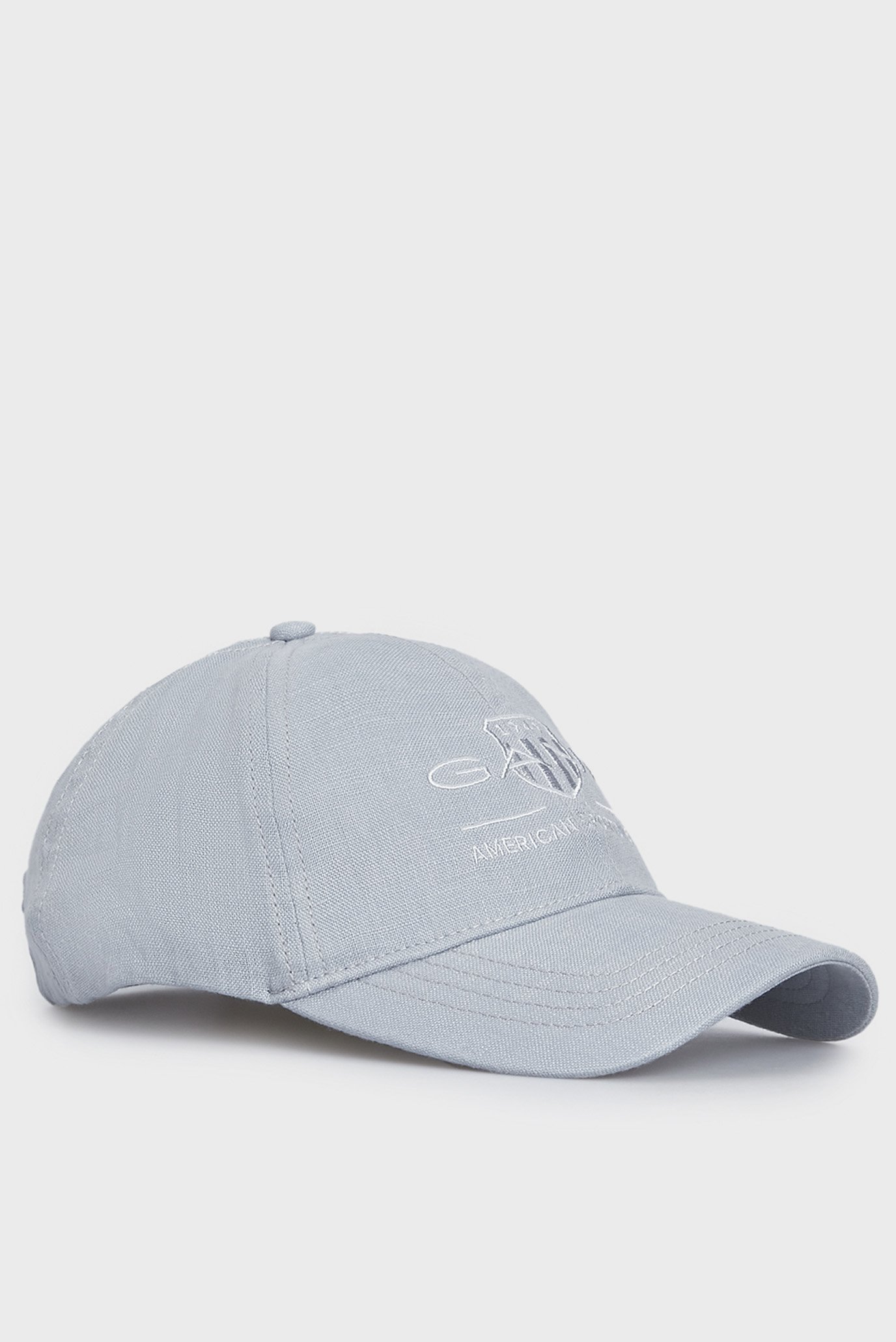 Мужская серая льняная кепка TONAL ARCHIVE SHIELD LINEN CAP 1