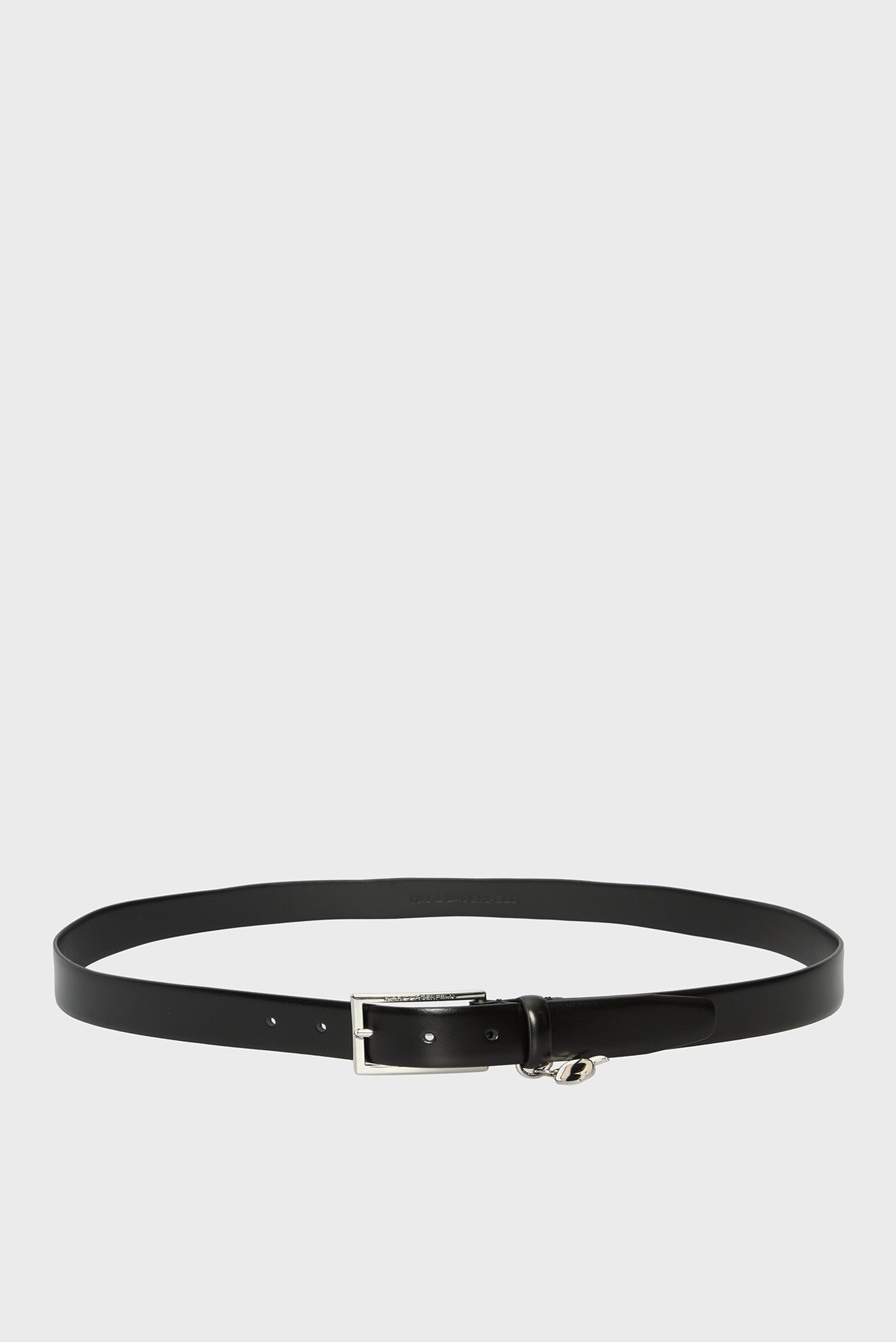 Женский черный кожаный ремень ikon charm Черный 95 Karl Lagerfeld A3W33069 Женский черный кожаный ремень ikon charm Черный 95 Karl Lagerfeld A3W33069