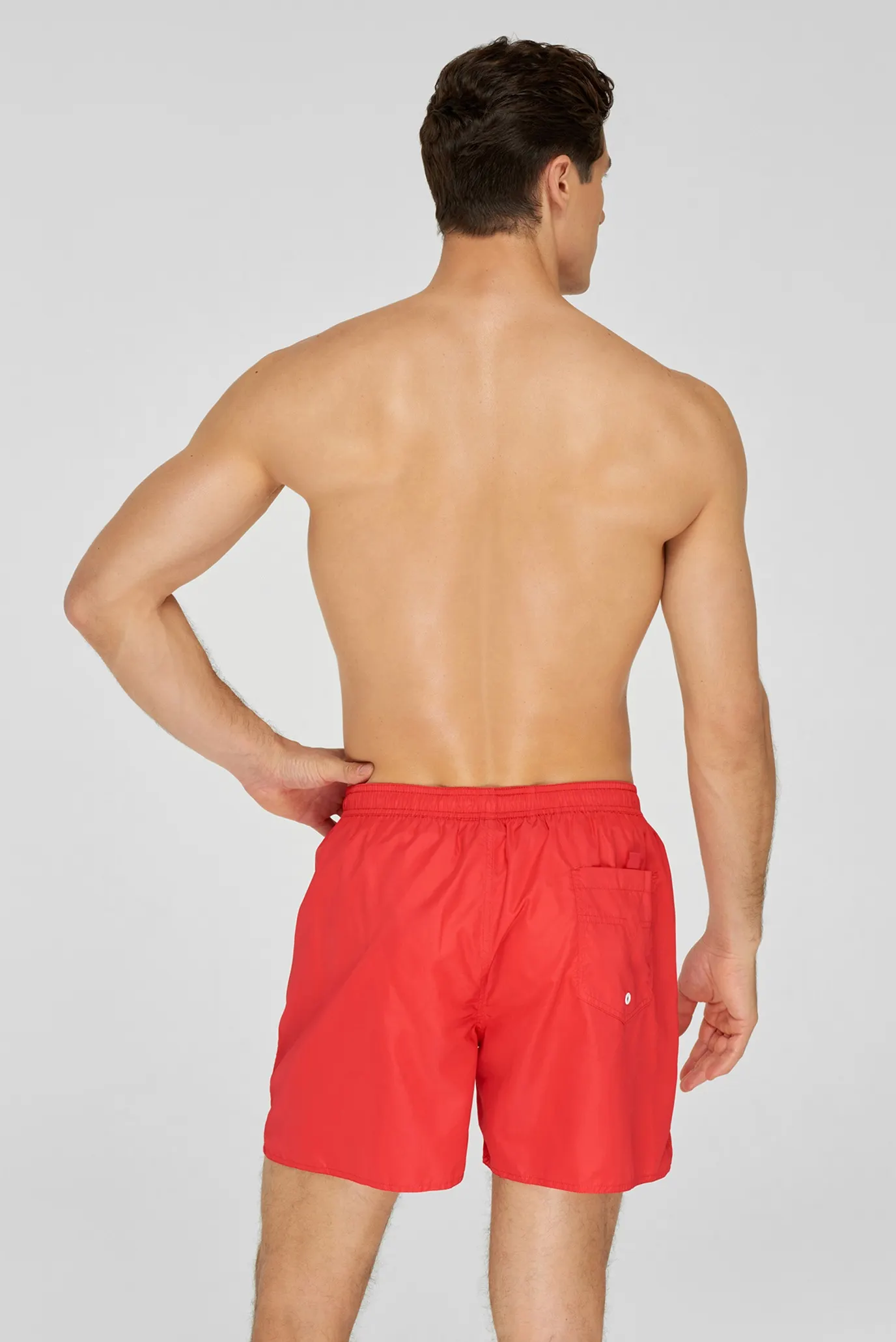 Мужские красные плавательные шорты 2