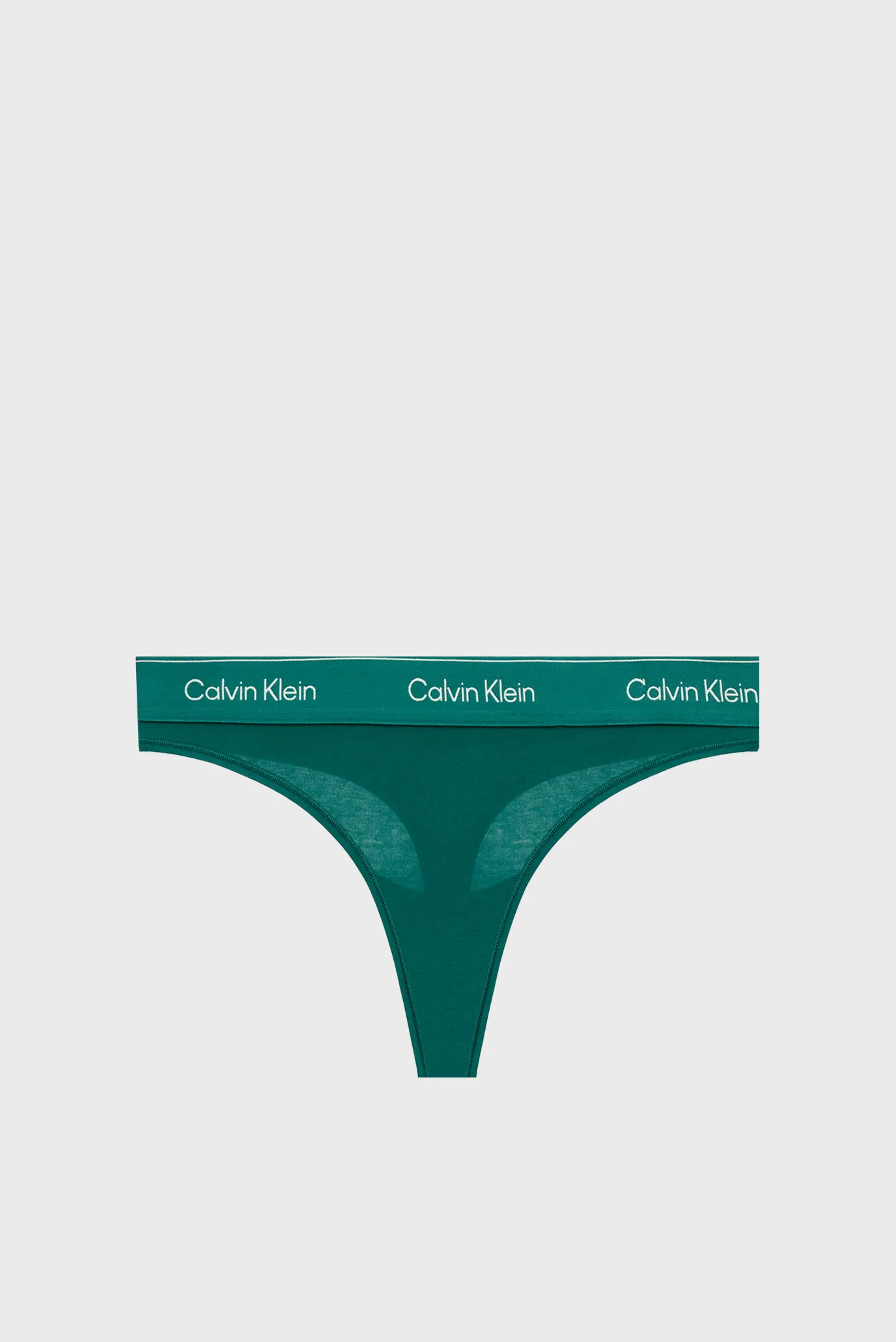 Женские зеленые трусики THONG 6