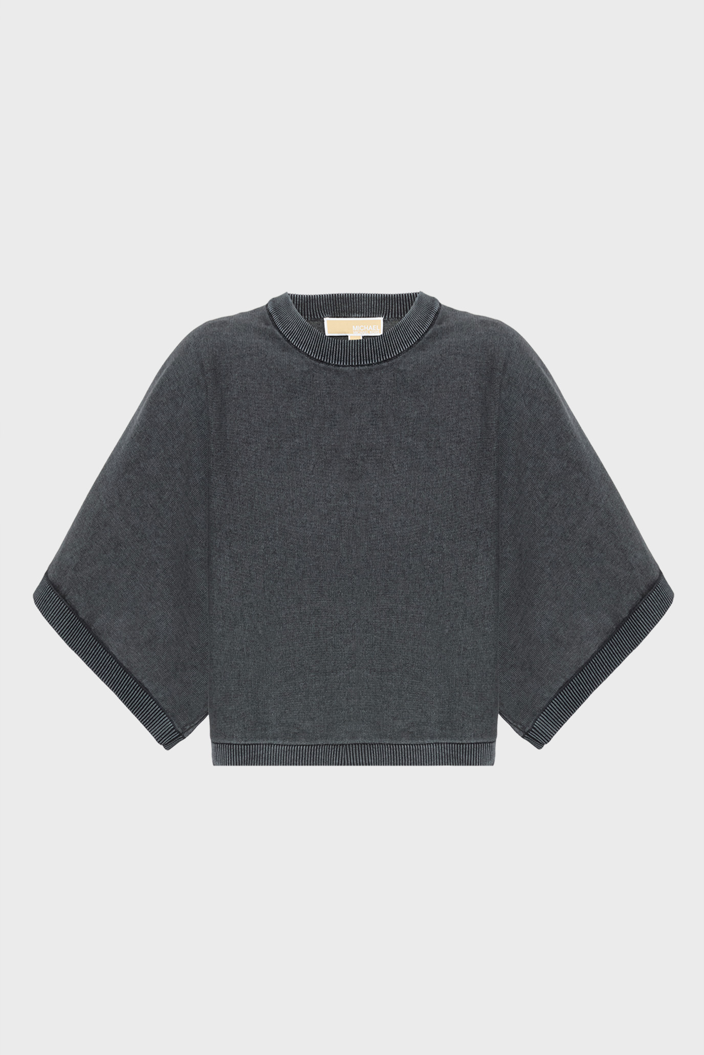 Женский серый топ CTN GRMNT DYE CROP SS TEE Серый M Michael Kors MS56160HMS Женский серый топ CTN GRMNT DYE CROP SS TEE Серый M Michael Kors MS56160HMS