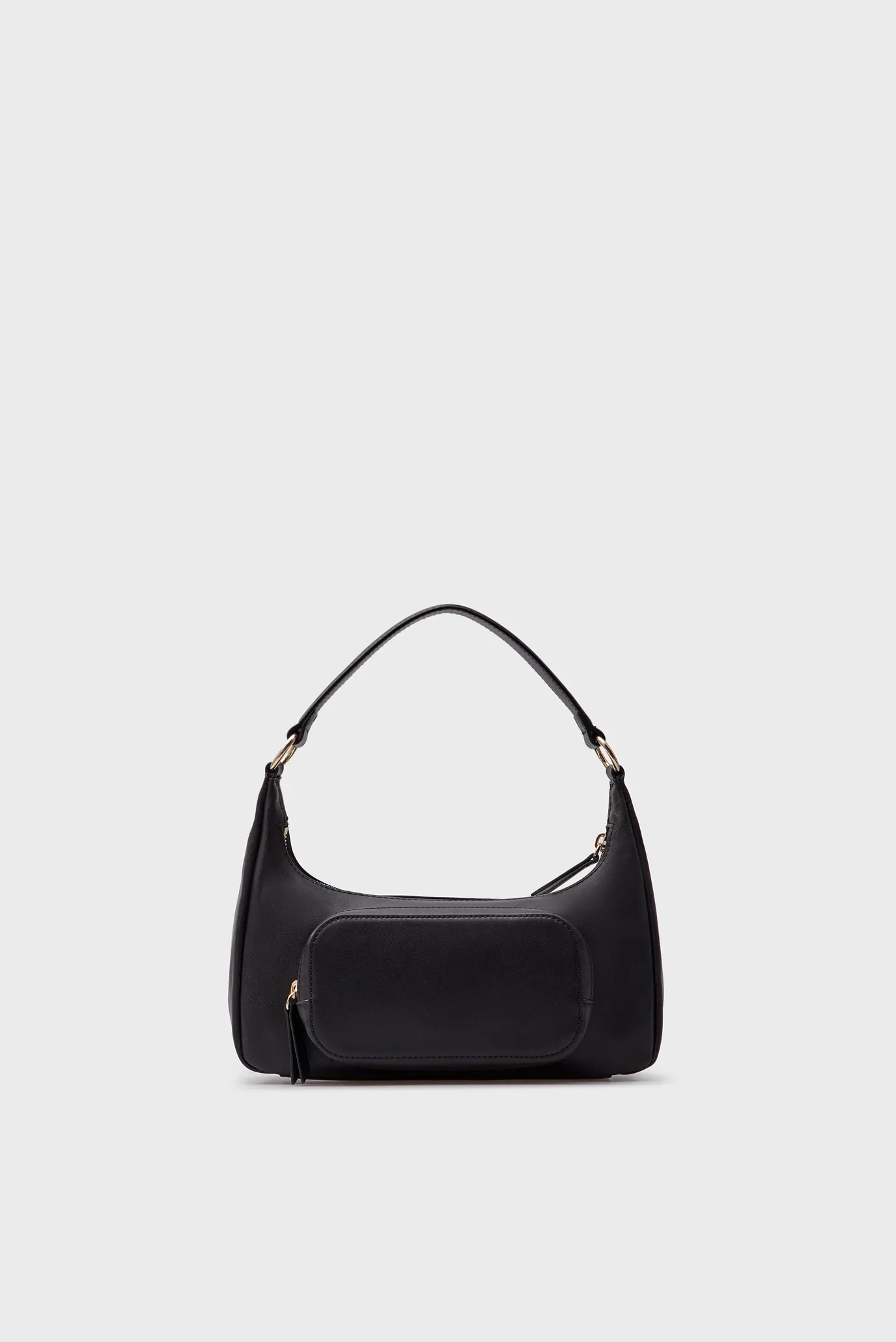 Жіноча чорна сумка TH SOFT UTILITY SHOULDER BAG PU 4