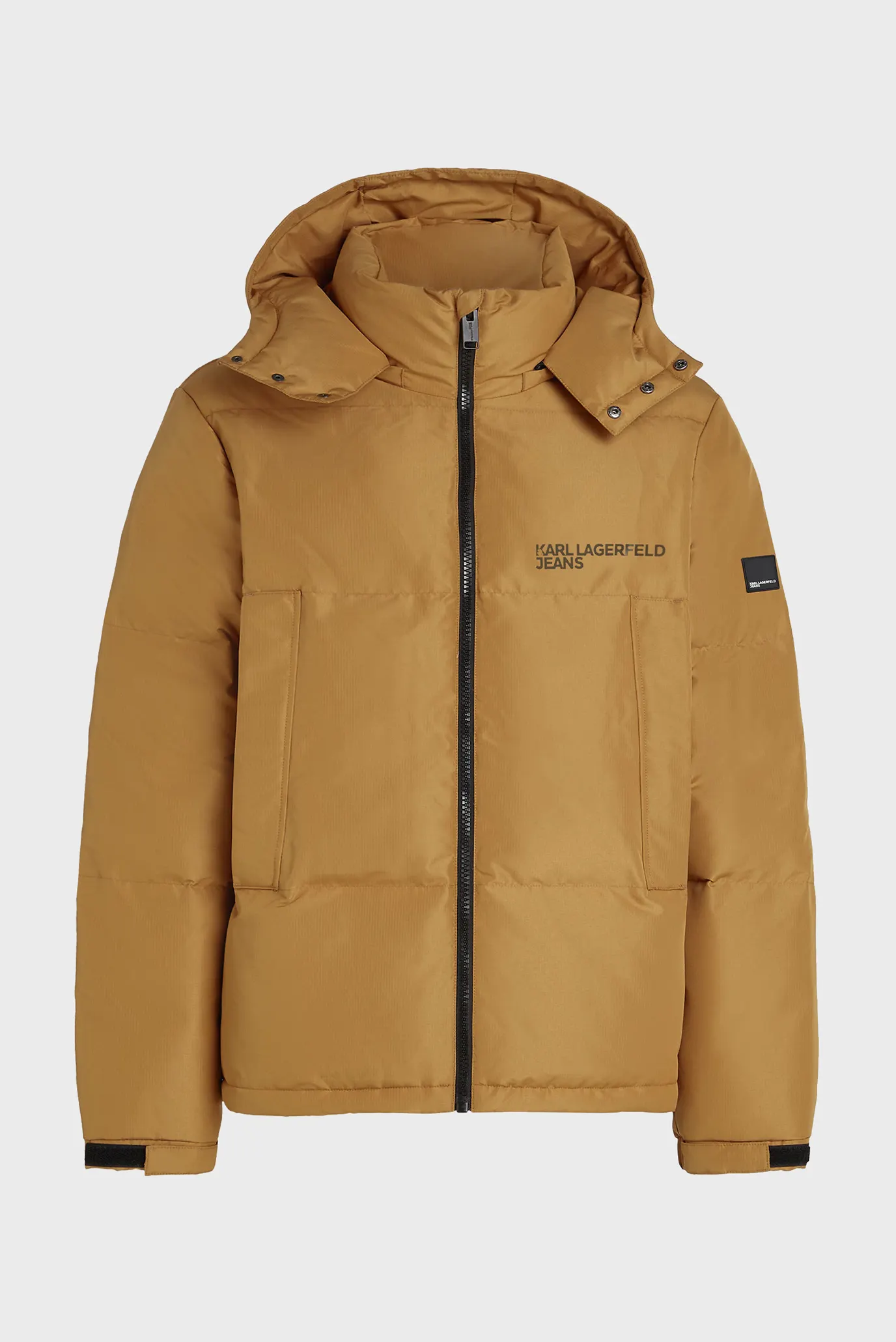 Чоловіча гірчична куртка puffer 6