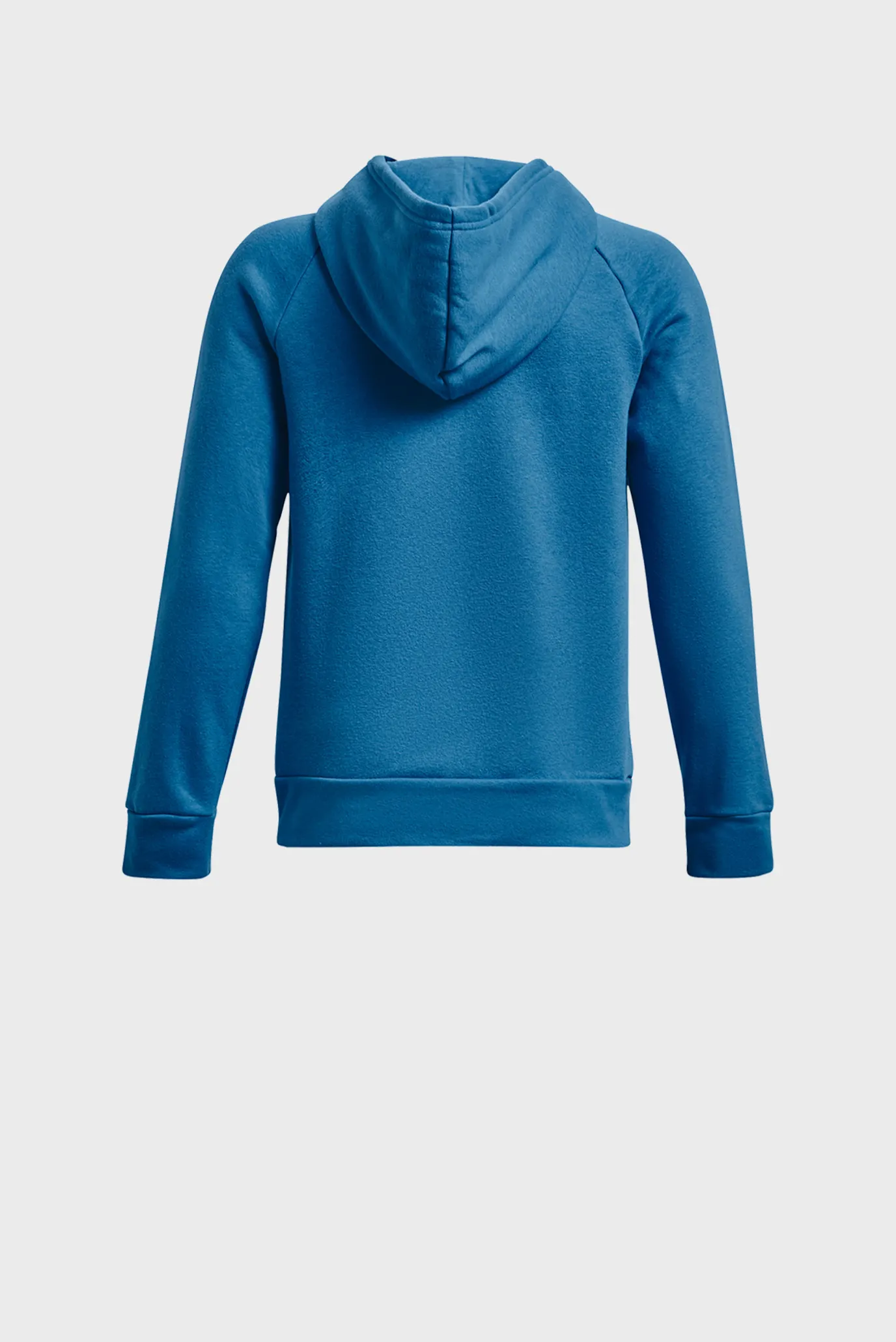 Детское синее худи UA Rival Fleece Hoodie 2