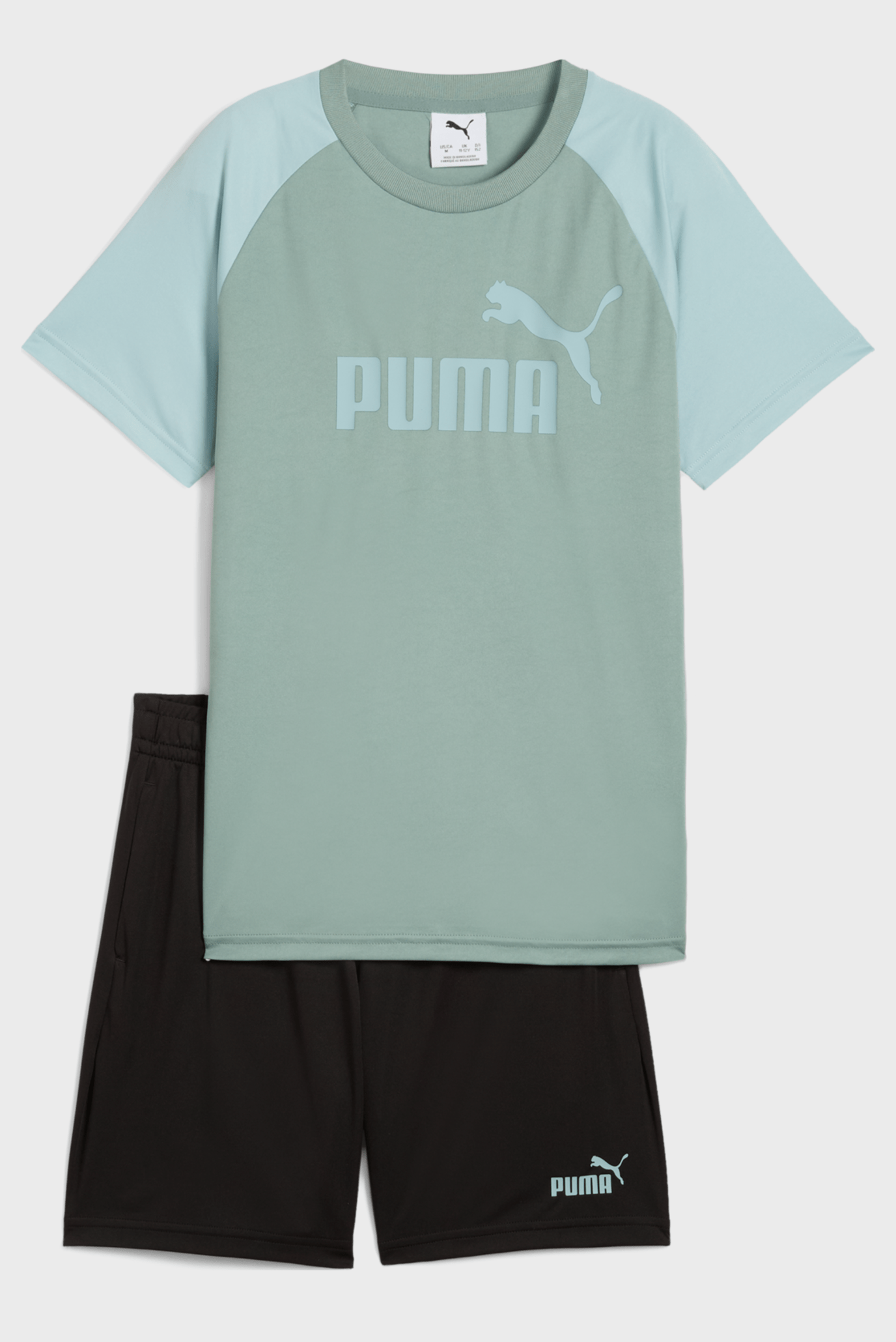 Детский комплект одежды (футболка, шорты) Essentials No. 1 Logo Poly Tee and Shorts Set Youth 1